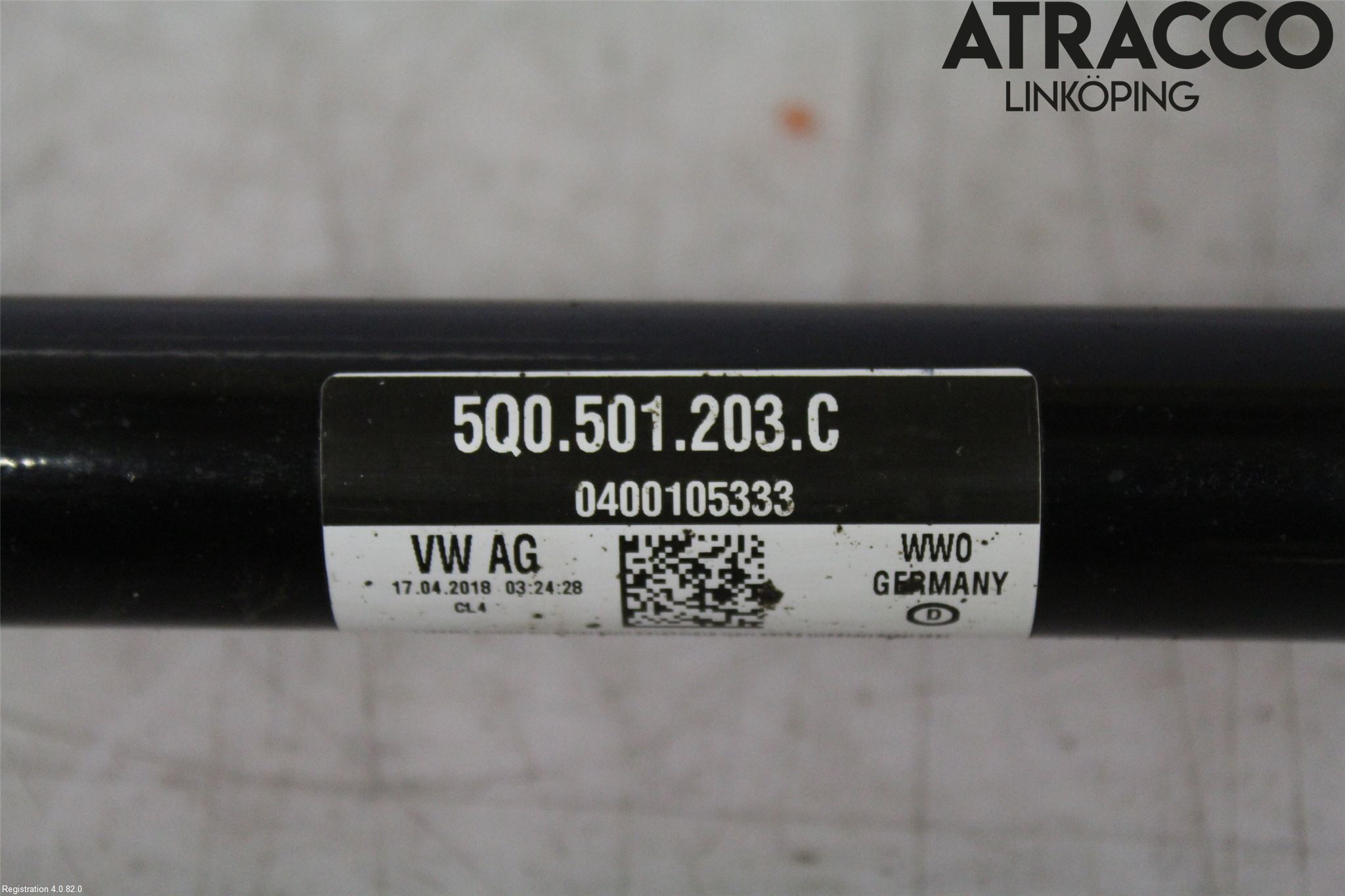 Volkswagen VW T-ROC 18- Drivaxel Bak Vänster