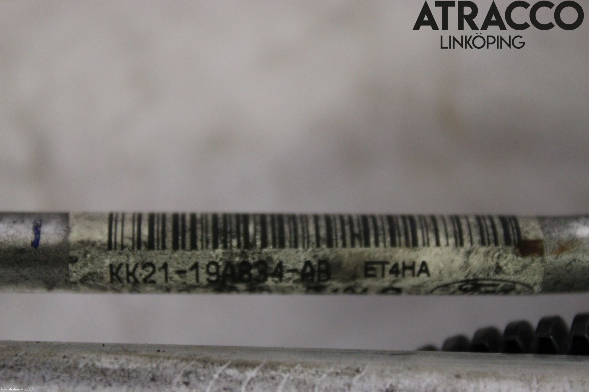 Ford TRANSIT/TOURNEO CUSTOM 13-24 Ac Slang-Rör