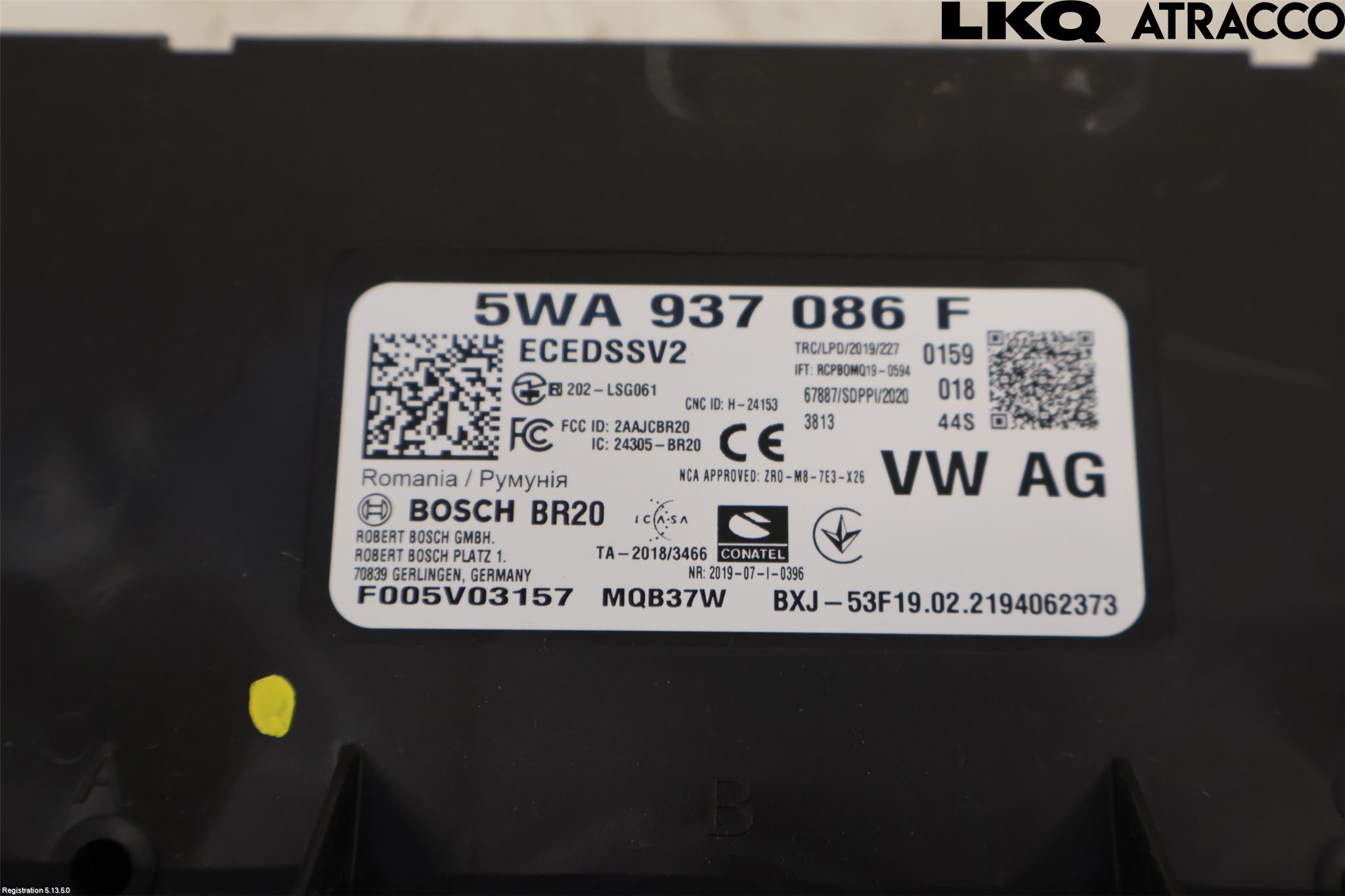 Volkswagen VW GOLF / E-GOLF VIII 20- Komfort Styrdon