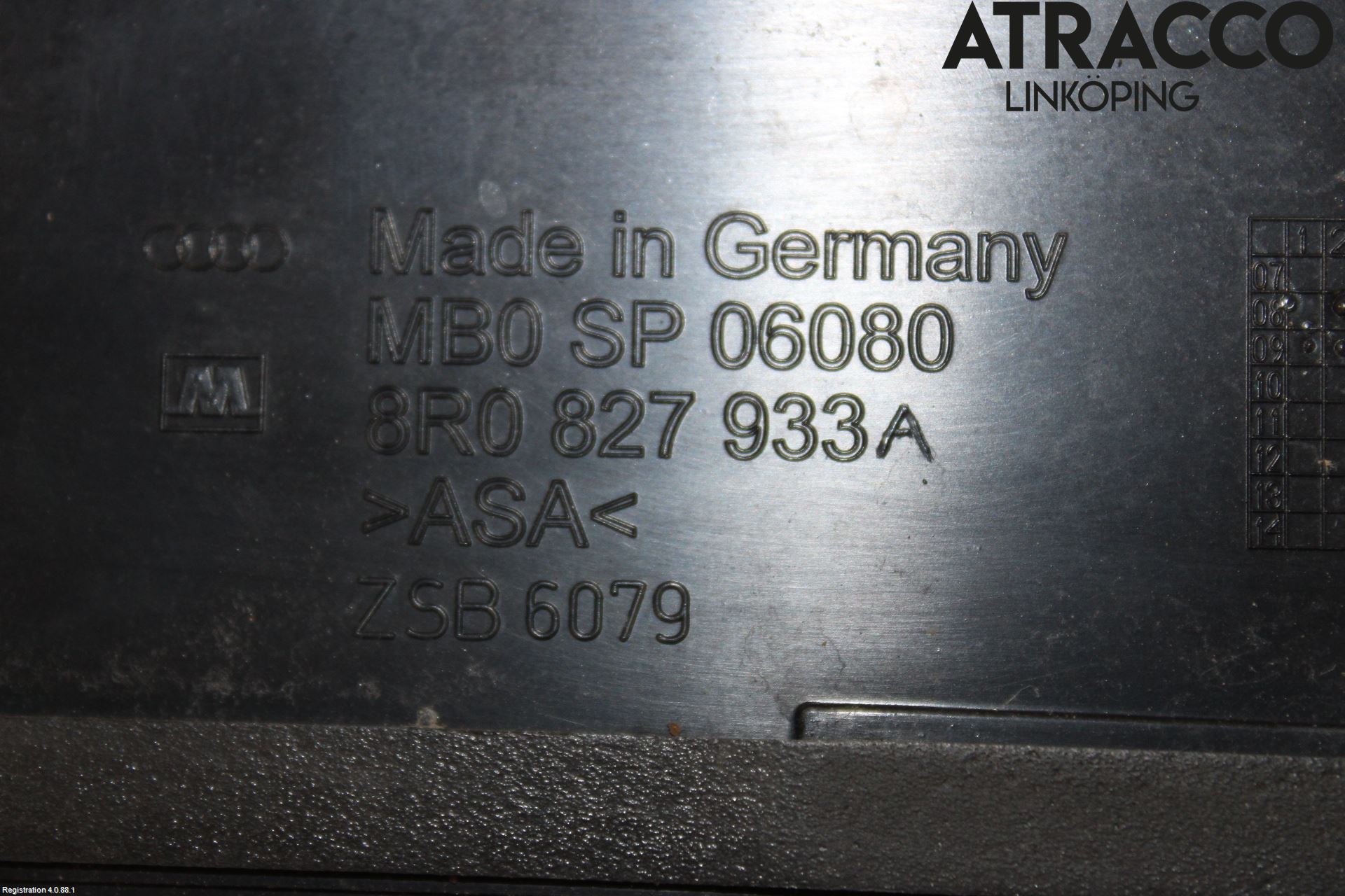 Audi Q5 09-16 Spoiler Baklucka