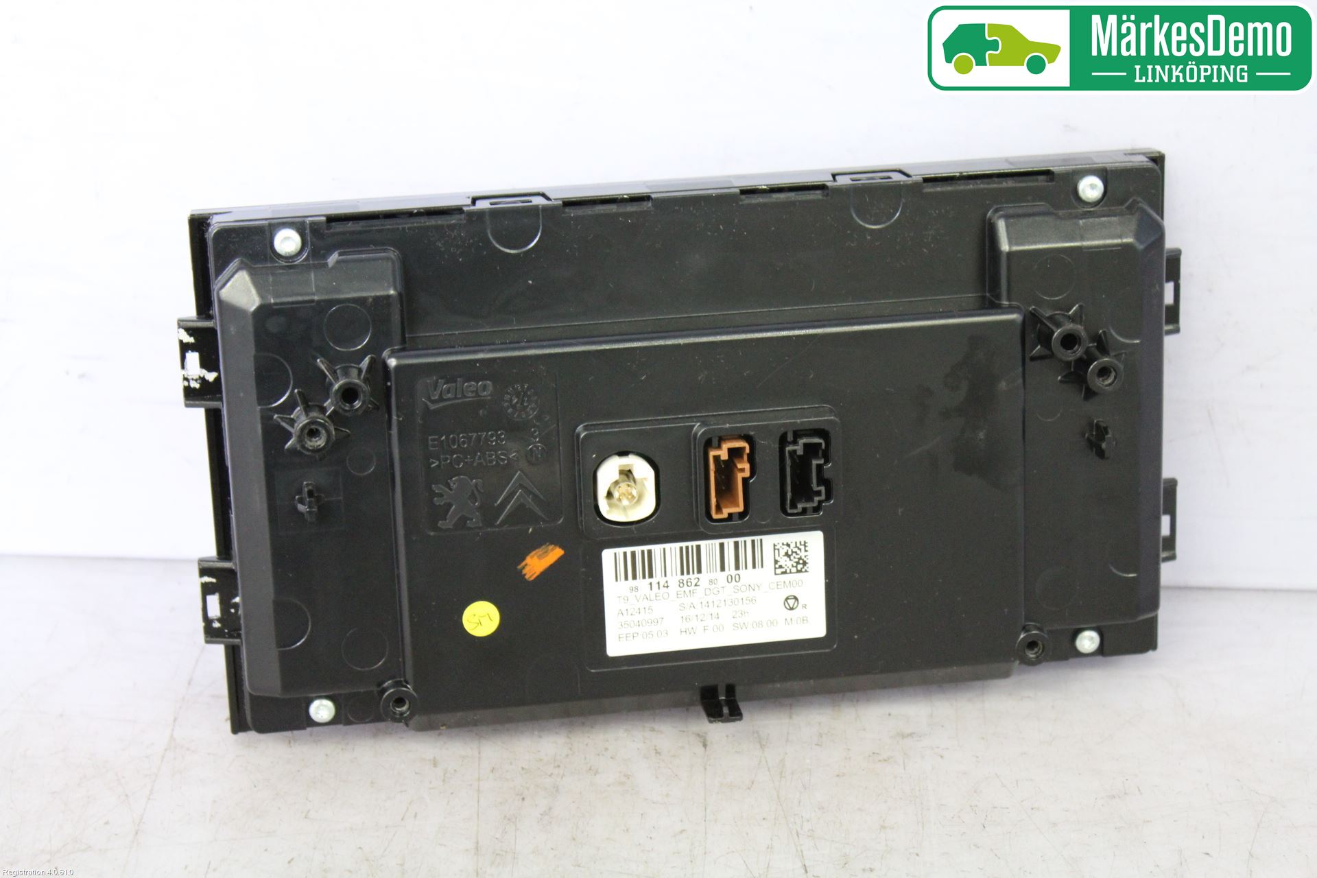 Peugeot 308 14-21 Multifunktionsdisplay