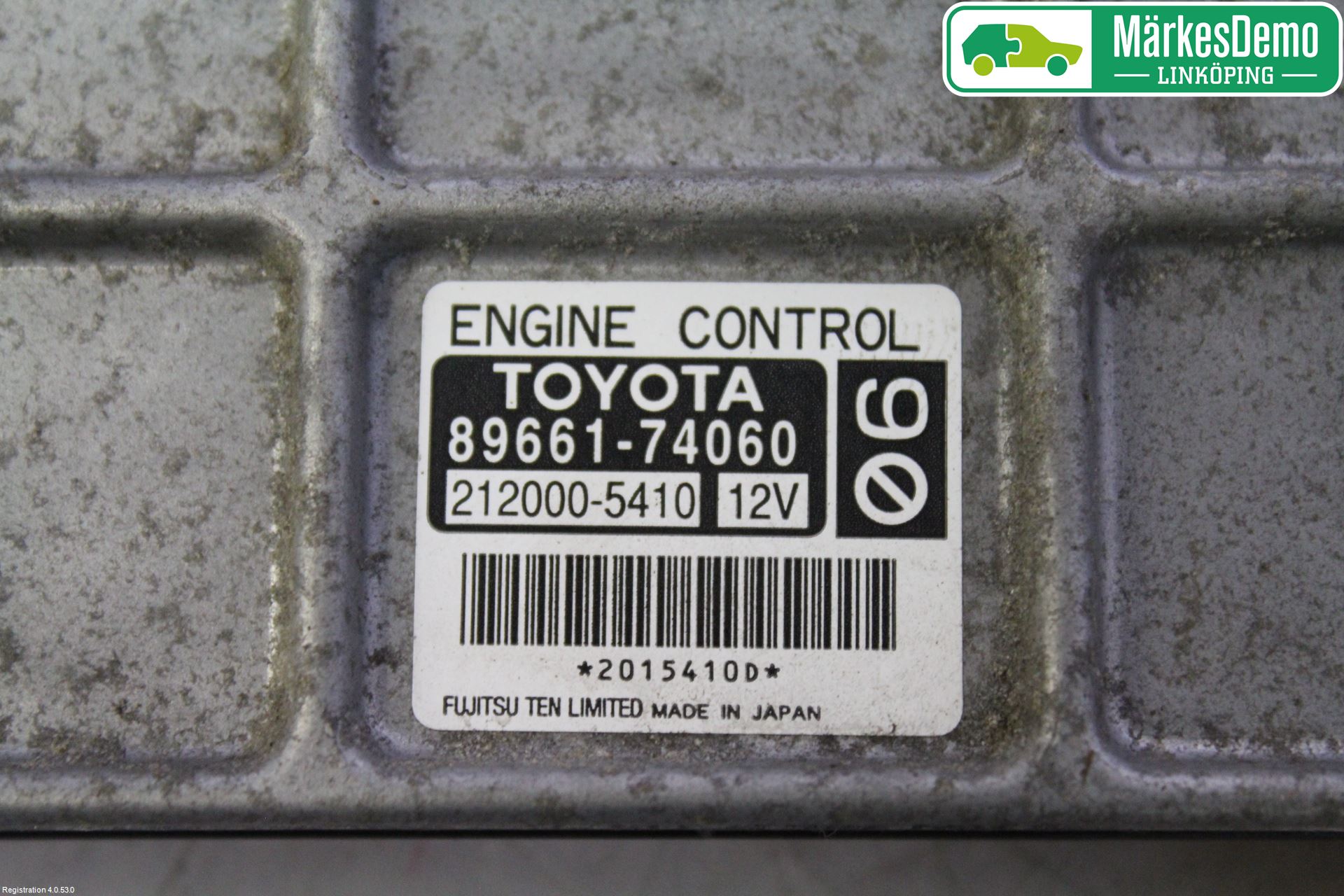 Toyota iQ Styrenhet Insprut Bensin