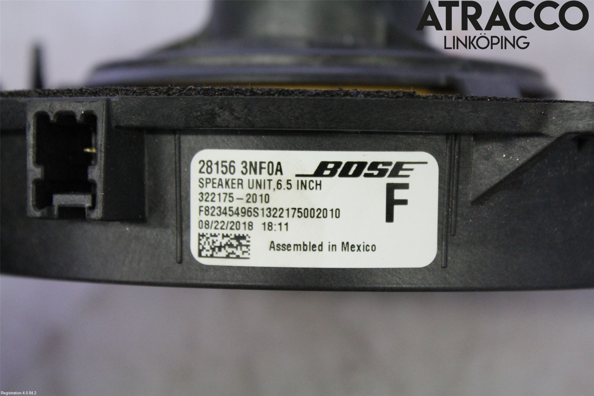 Nissan LEAF 18- Högtalare