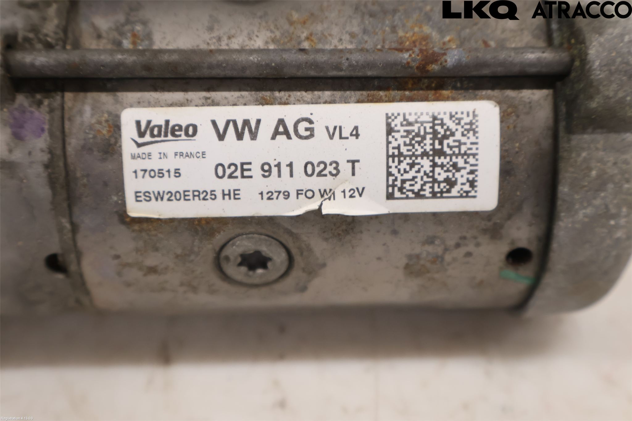 Volkswagen VW PASSAT 15-19 Startmotor Diesel