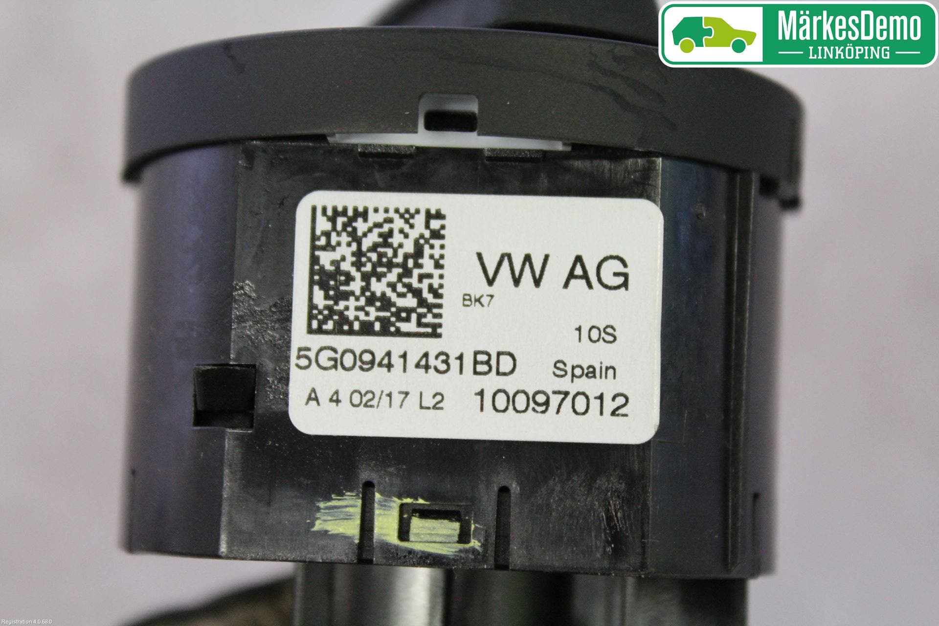 Volkswagen VW GOLF / E-GOLF VII 13-20 Strömställare Ljus