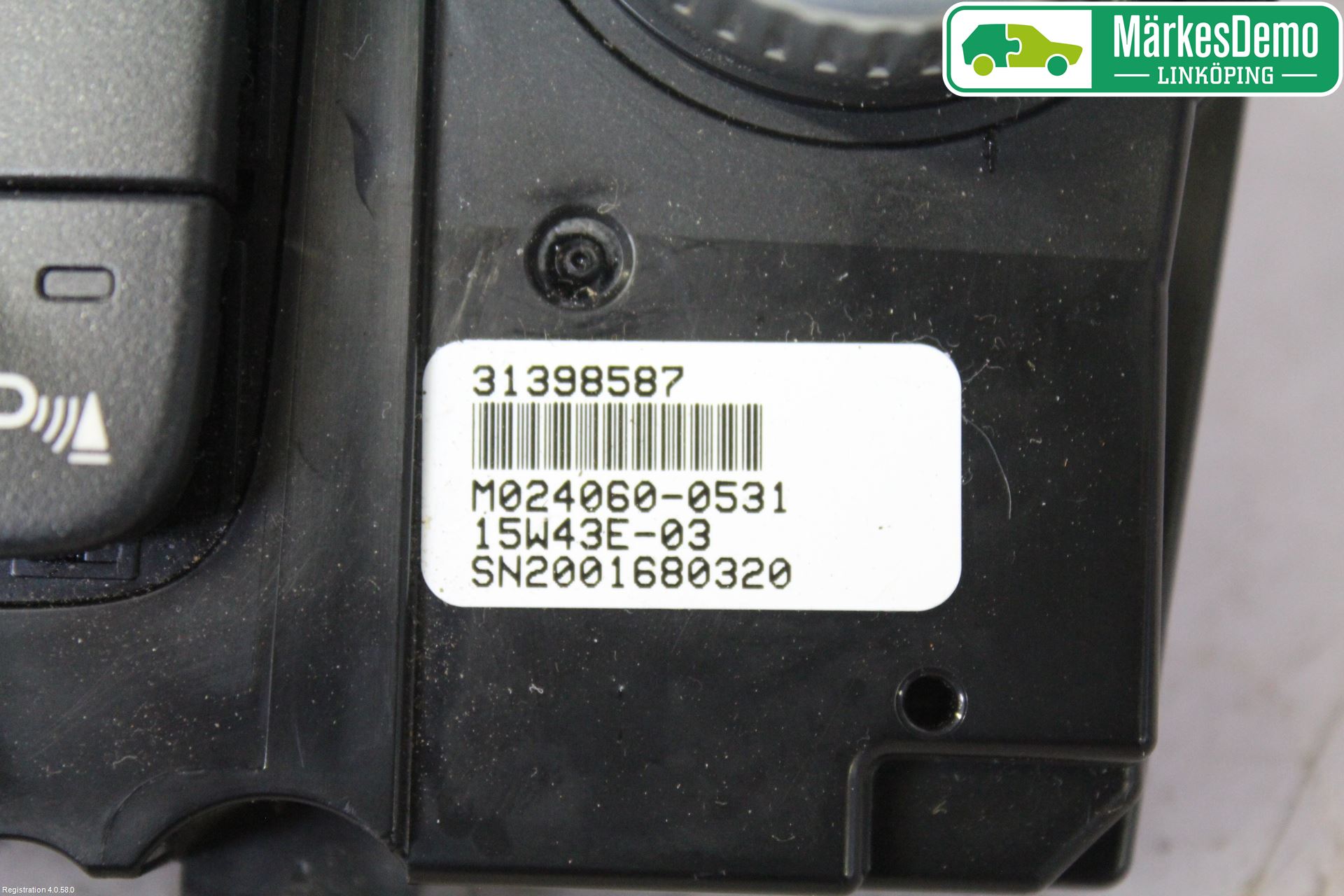 Volvo XC70 14-16 Ac Styrenhet Ac Manöveren