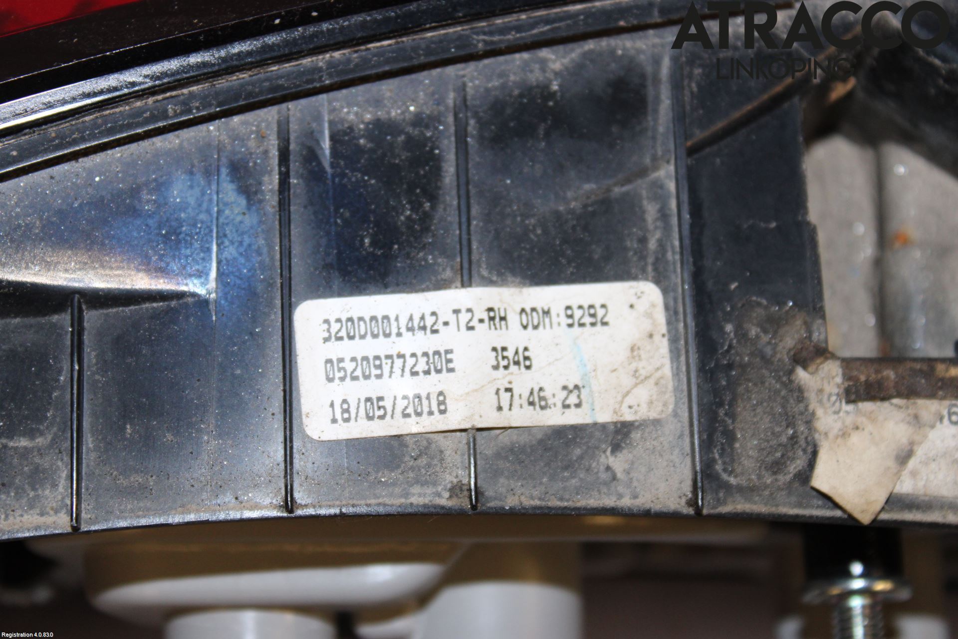 Fiat TIPO/CROSS 16- Bakljus Lucka Hö