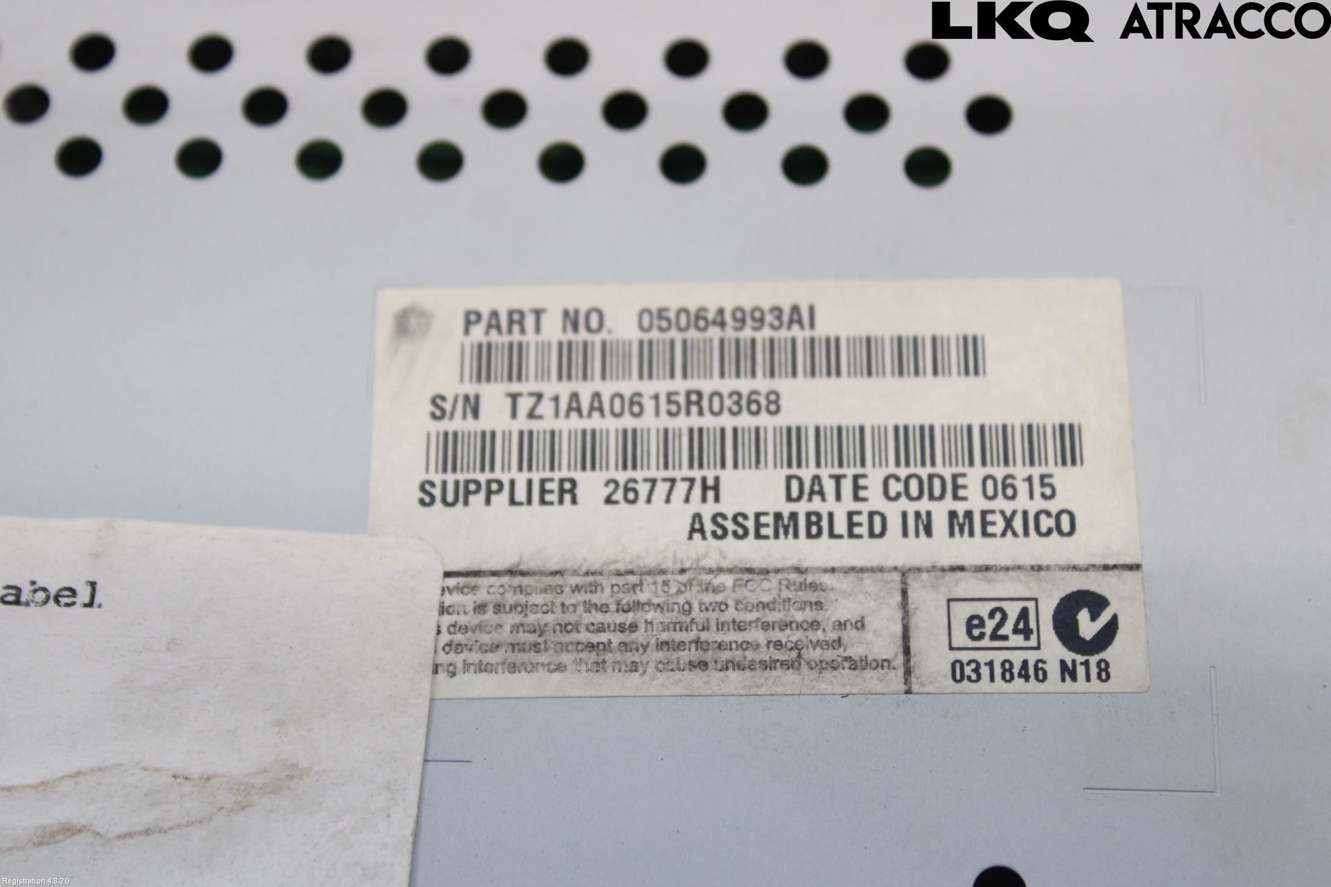 Fiat FREEMONT Bildskärm