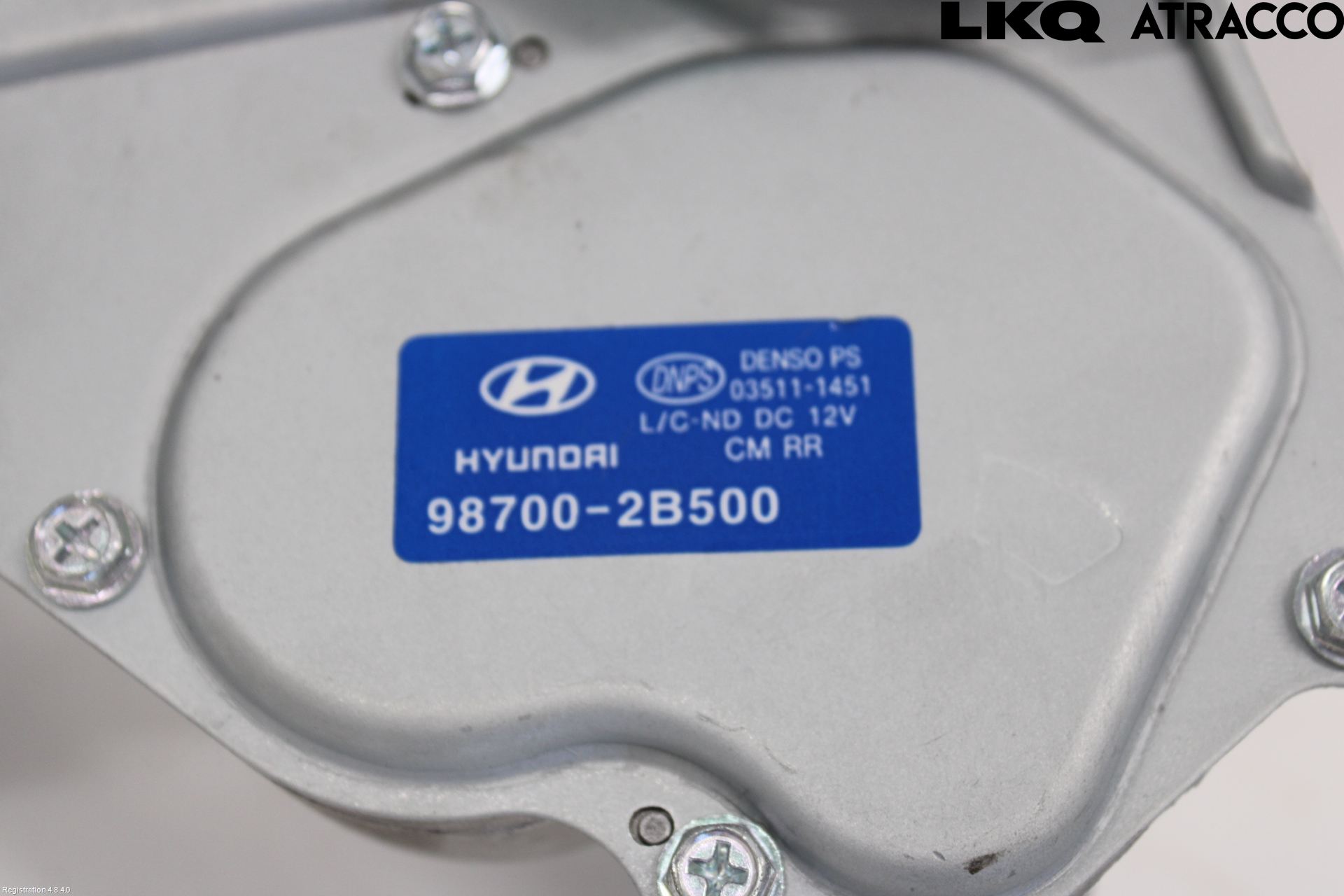 Hyundai SANTA FE  06-12 Torkarmotor Baklucka