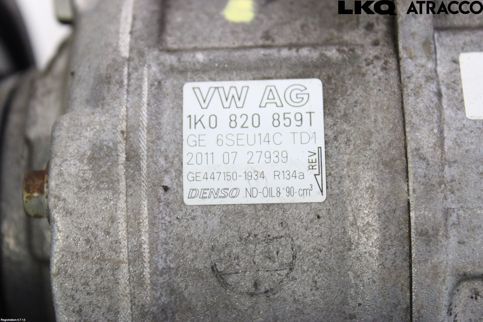 Volkswagen VW JETTA VI 11- Ac Kompressor