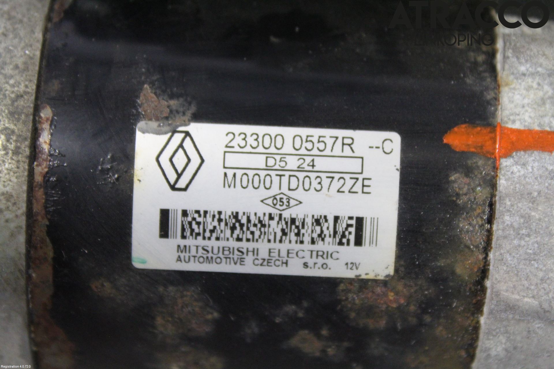 Dacia SANDERO/STEPWAY 13-20 Startmotor