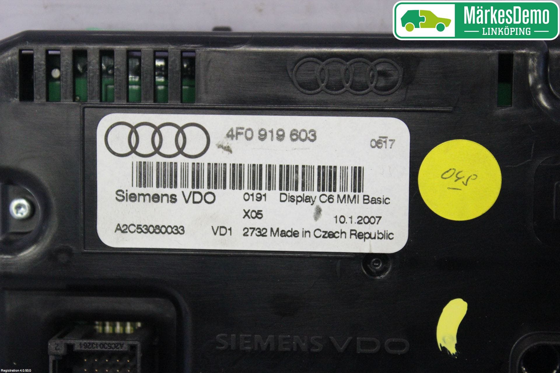 Audi A6/S6 05-11 Färddator