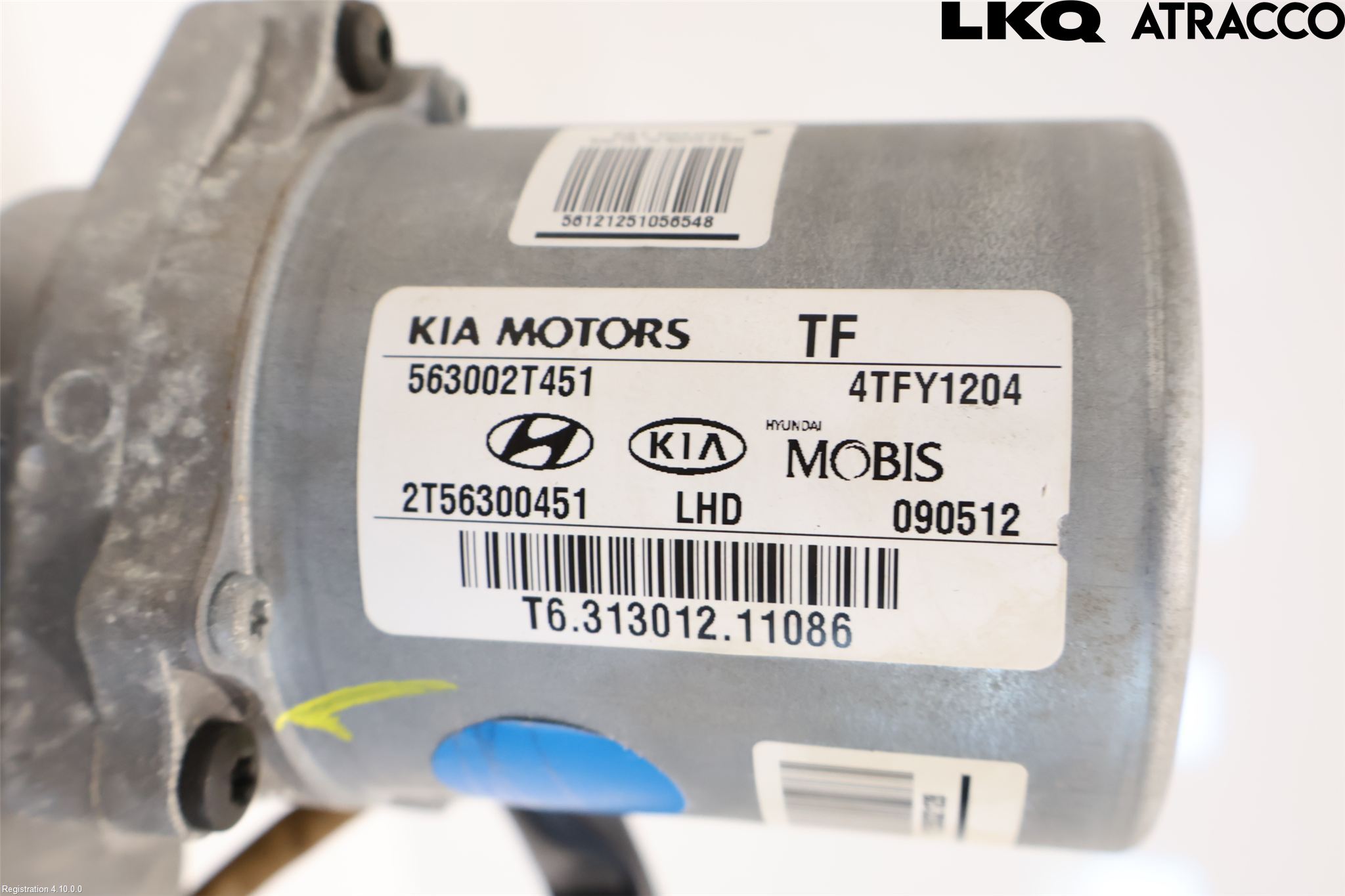 Kia OPTIMA 00-15 Rattaxelagg Med Inb Servo
