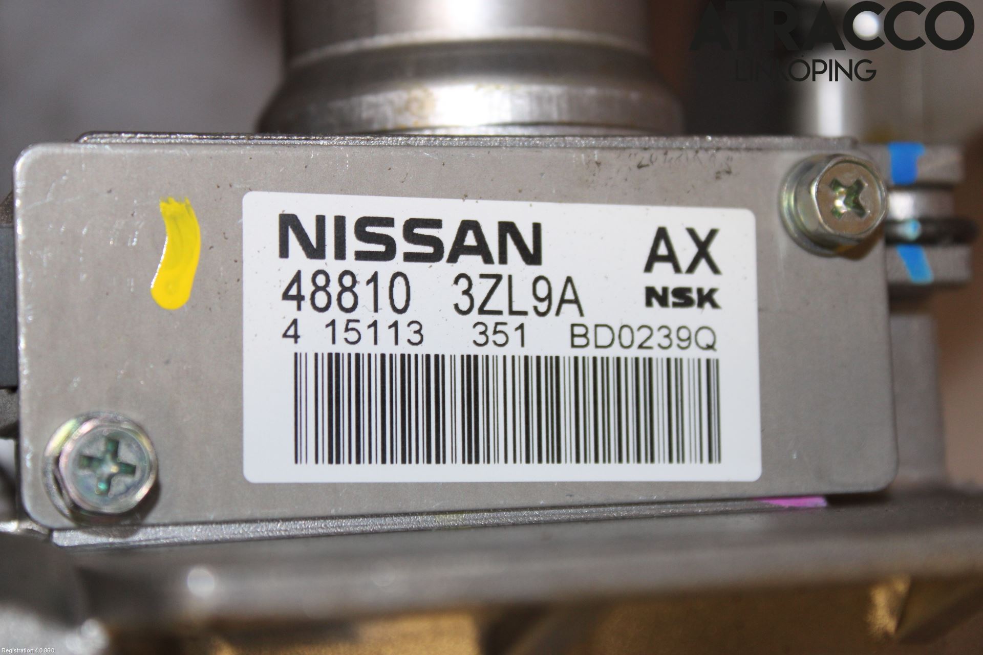 Nissan PULSAR Rattaxelagg Med Inb Servo