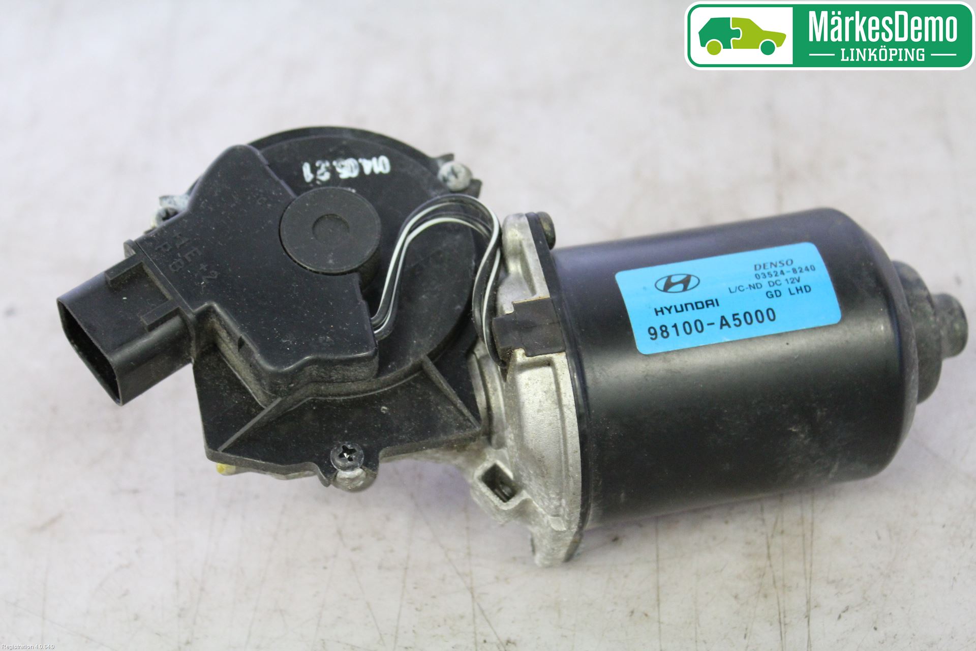 Hyundai i30 GD 13-17 Torkarmotor Vindruta