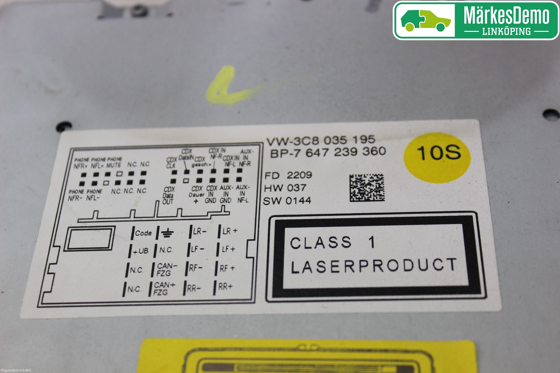 Volkswagen VW PASSAT 05-11 Cd Radio - Multimediapanel