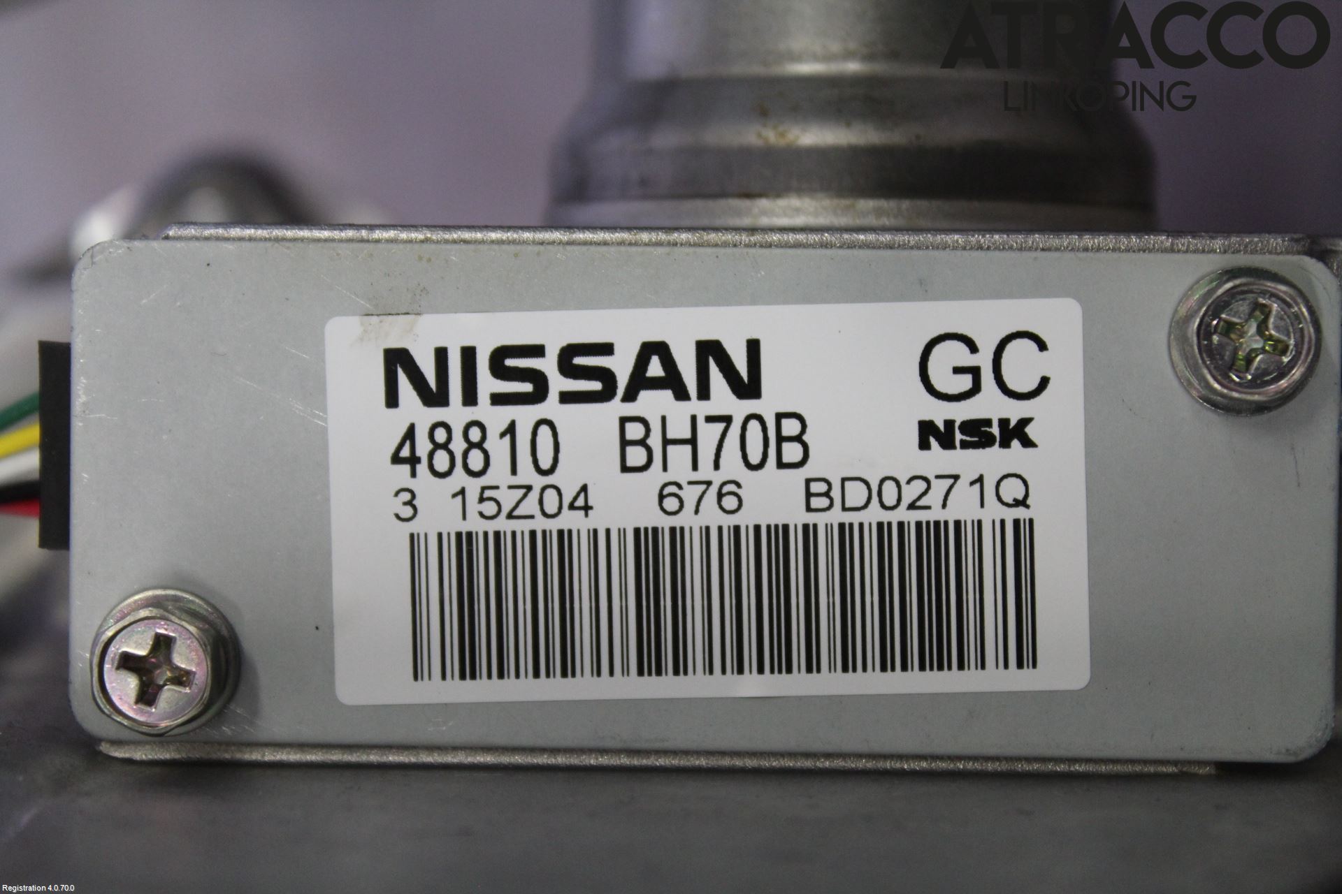 Nissan QASHQAI 14-17 Rattaxelagg Med Inb Servo