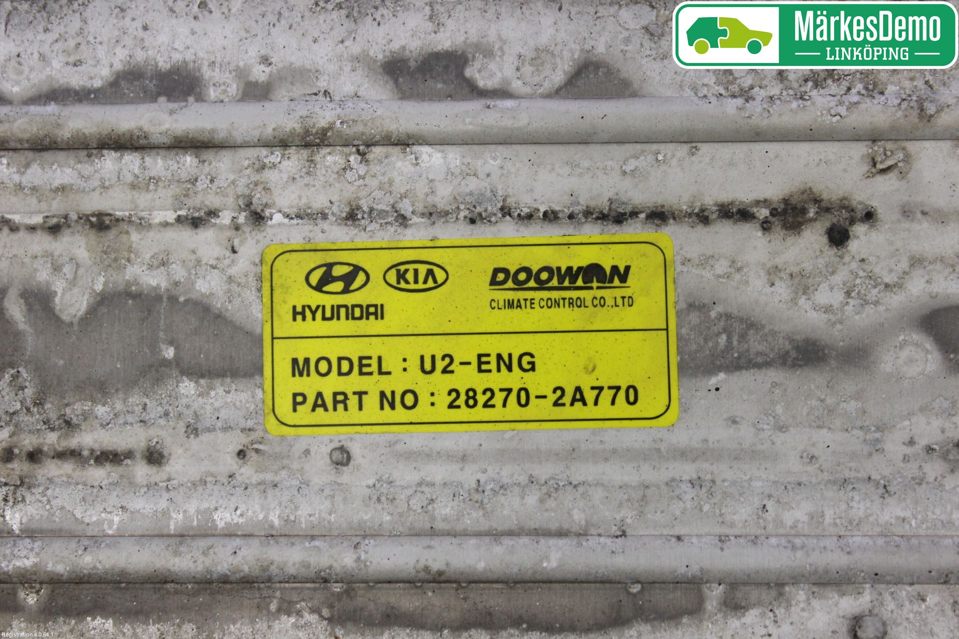 Hyundai i30 GD 13-17 Laddluft-Intercooler Kyl