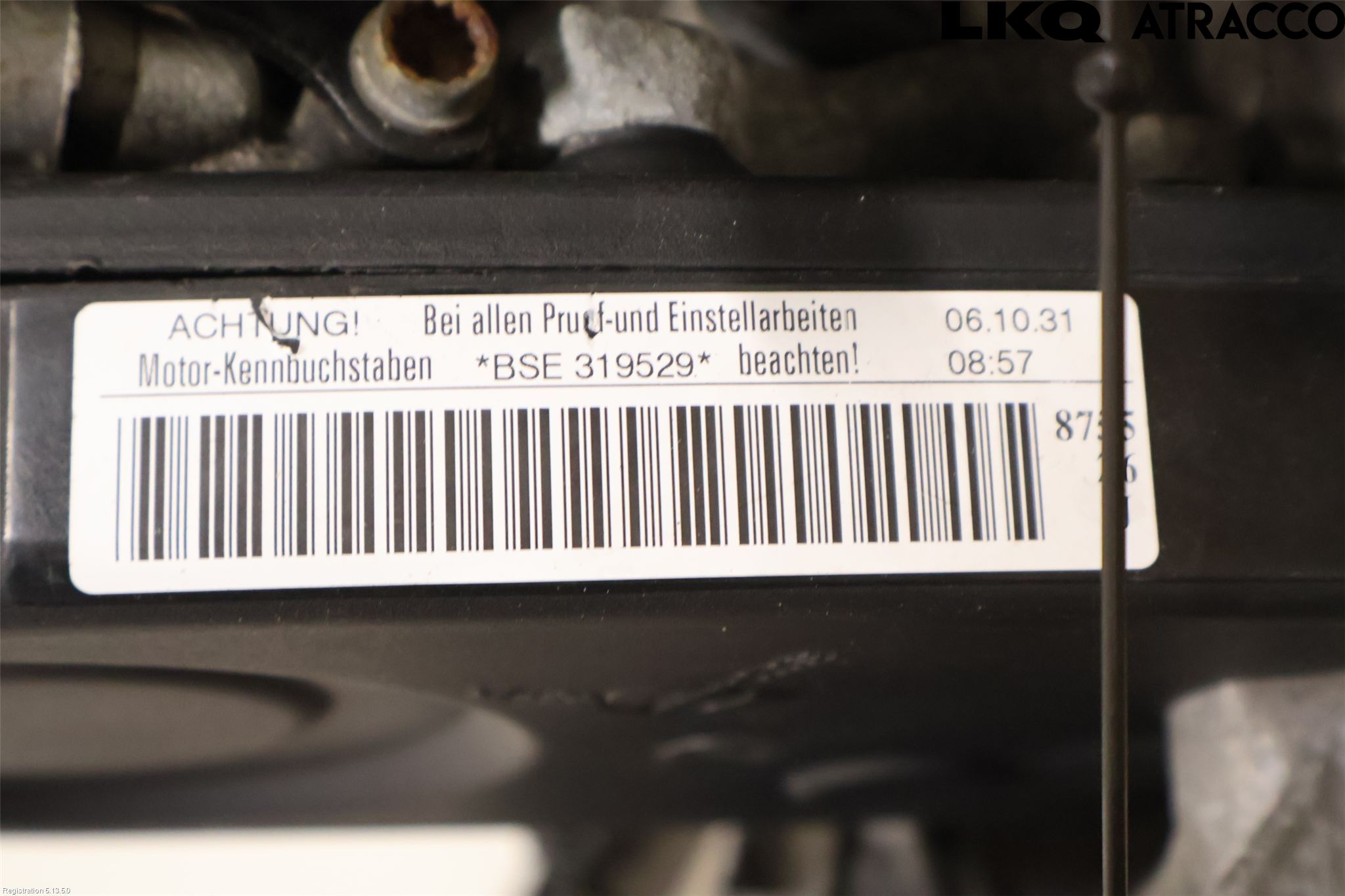 Volkswagen VW GOLF V 04-09 Motor Bensin