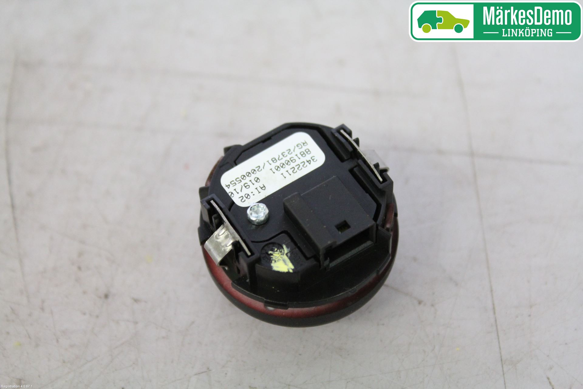 Mini CLUBMAN R55 06-14 Strömställare Varnings