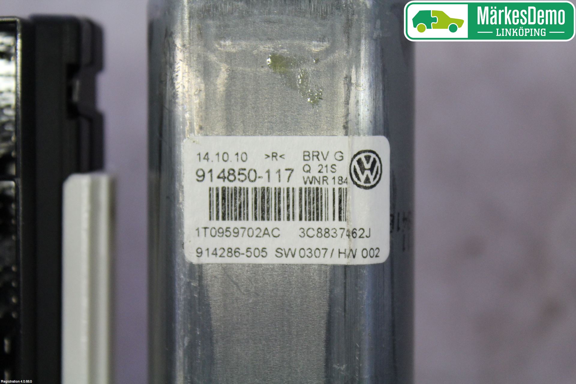 Volkswagen VW PASSAT CC 08-16 Fönsterhissmotor