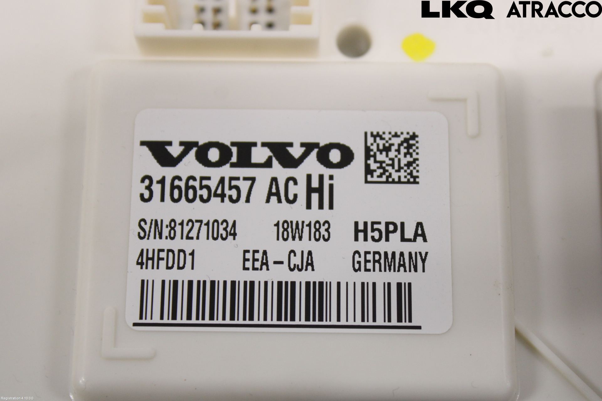 Volvo V60 19- Säkringsdosa-Elcentral