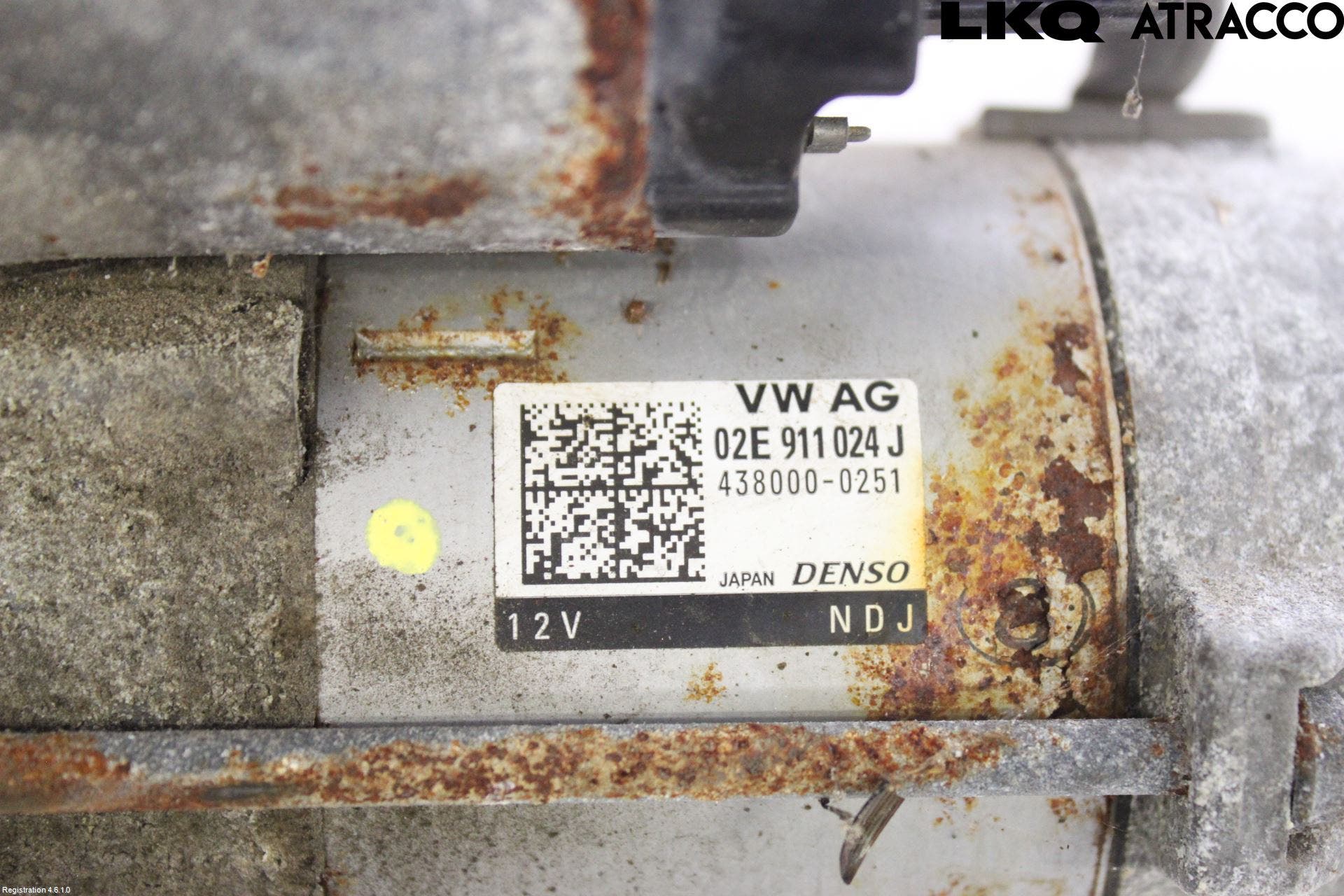 Volkswagen VW PASSAT 15-19 Startmotor Diesel