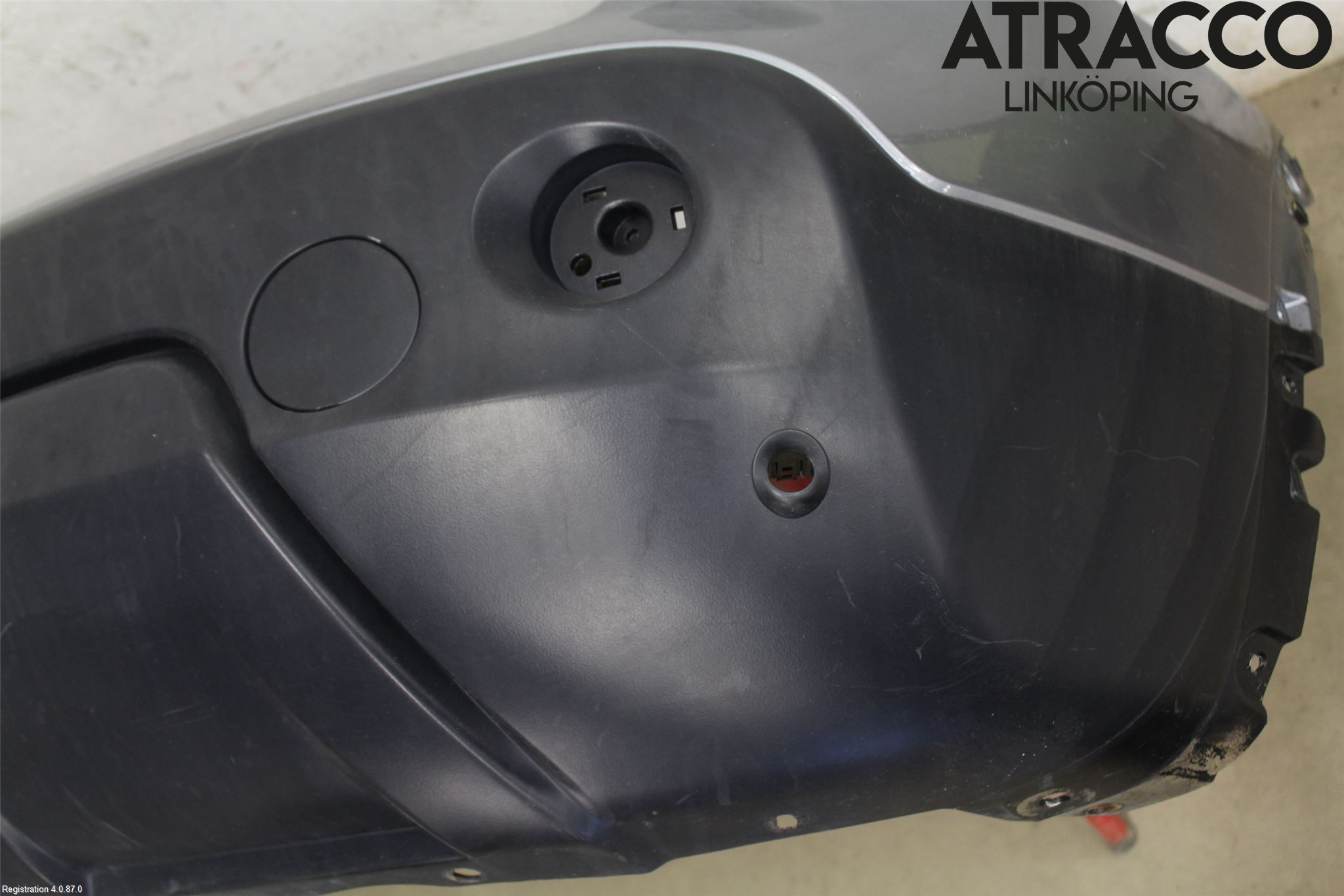 Nissan QASHQAI 10-14 Stötfångarbeklädnad Bak
