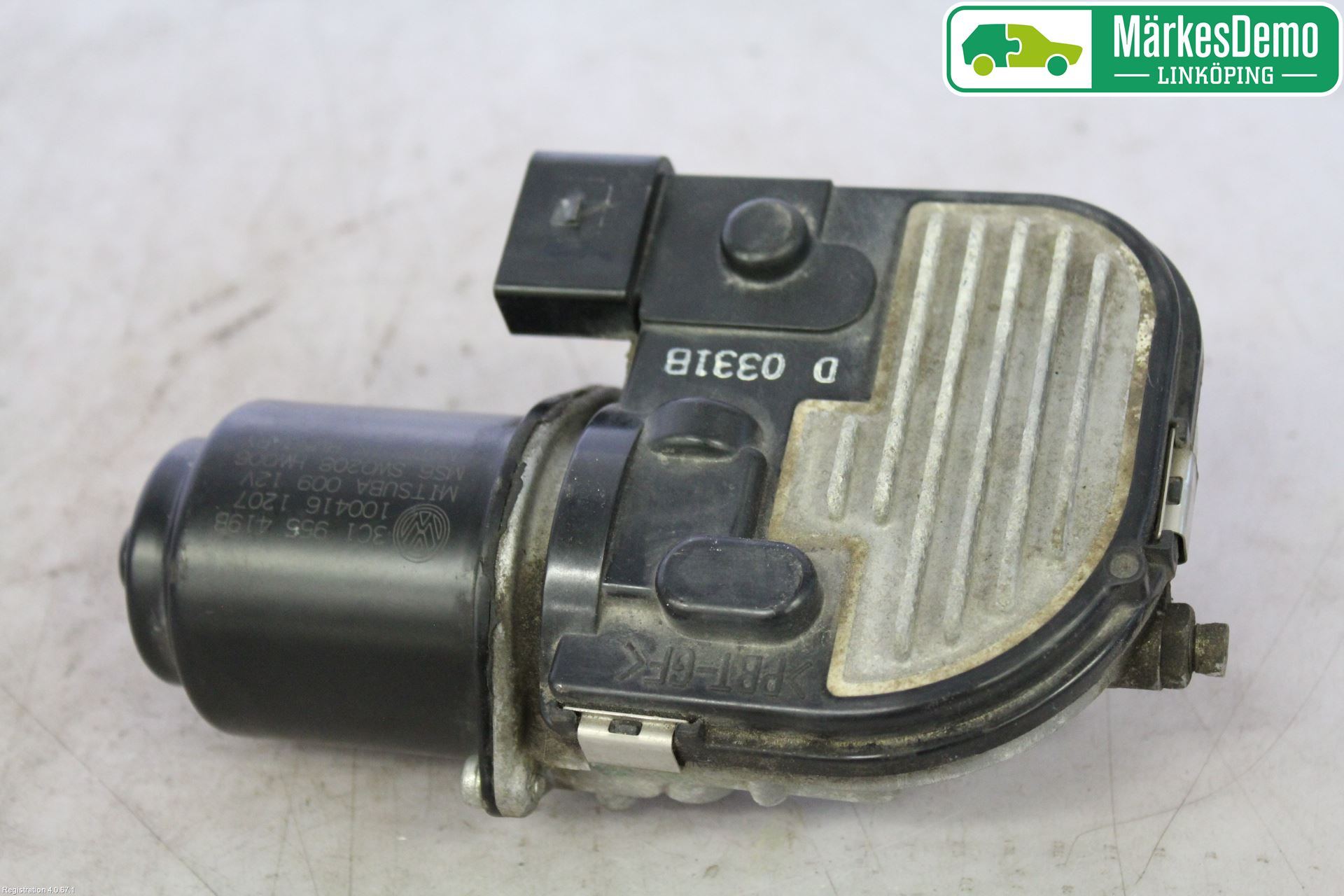 Volkswagen VW PASSAT 05-11 Torkarmotor Vindruta