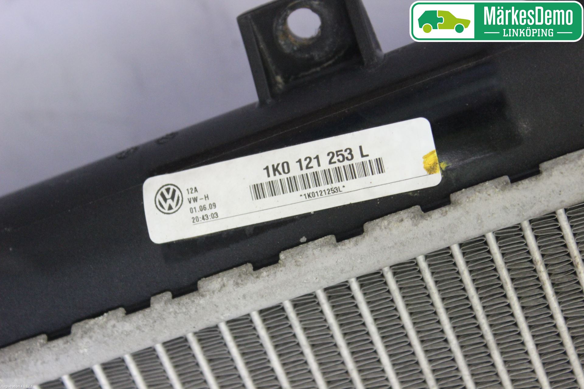 Volkswagen VW PASSAT 05-11 Kylare Aut