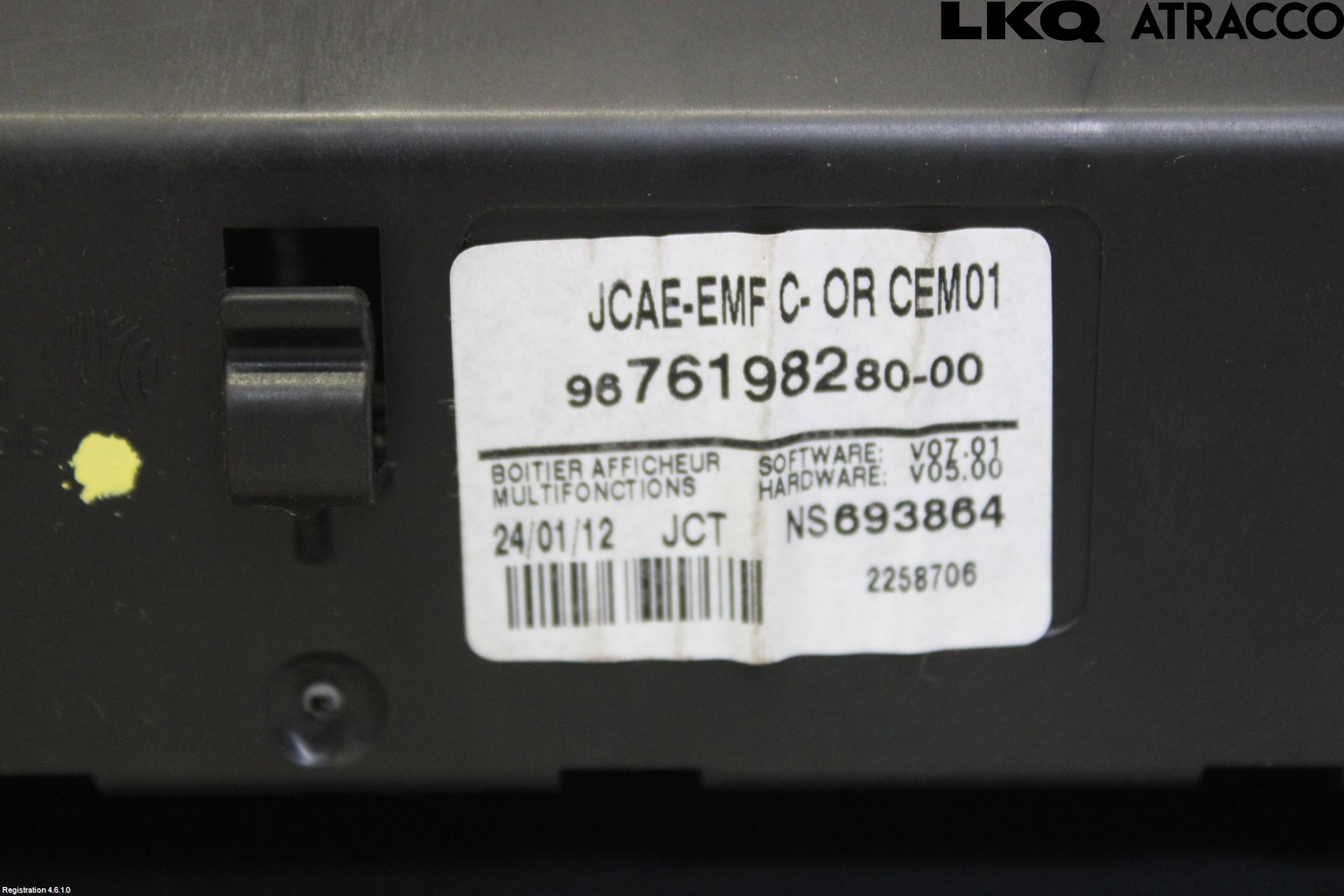 Peugeot 508 11-18 Färddator