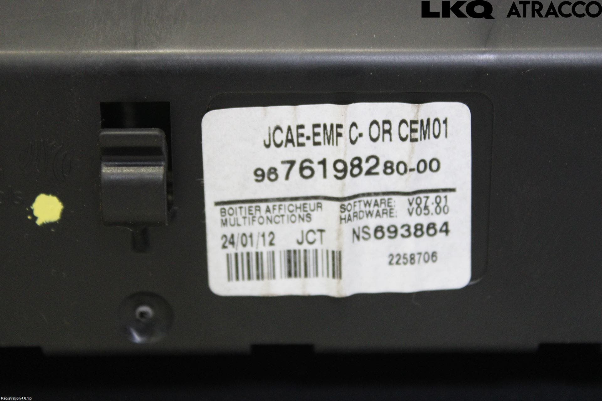 Peugeot 508 11-18 Färddator