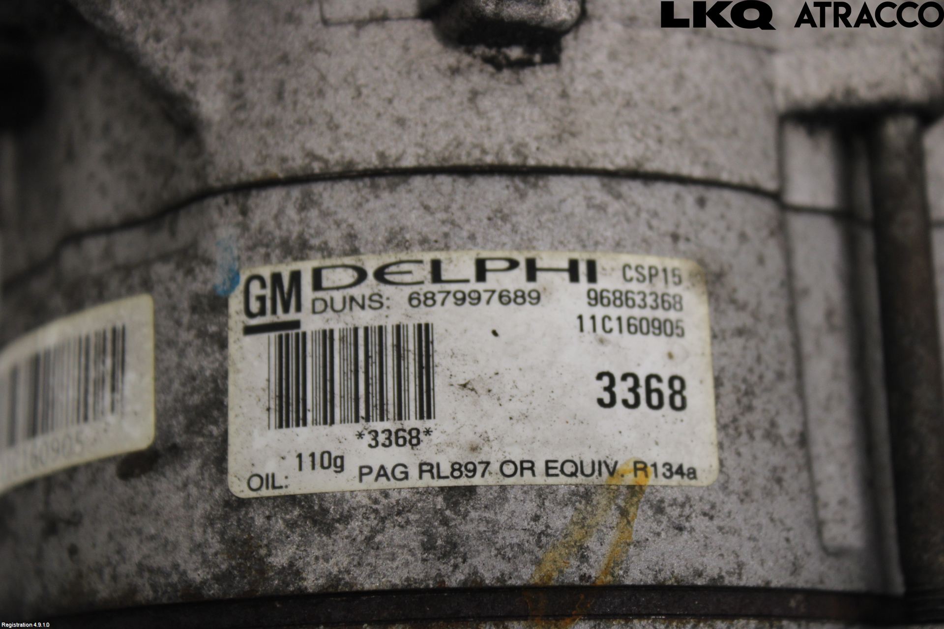 Chevrolet AVEO Ac Kompressor