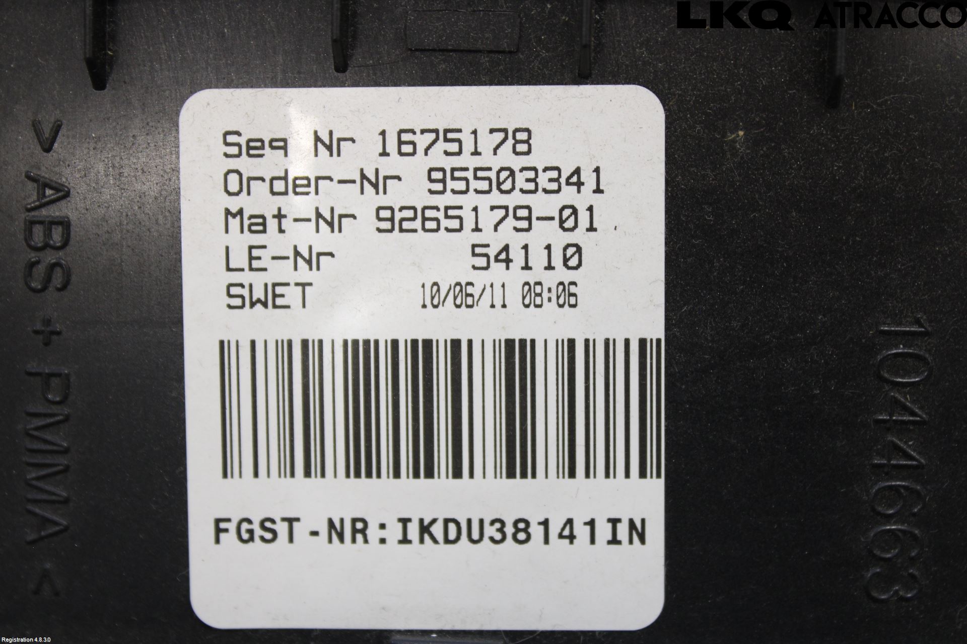 BMW 5 F10/F11/F18 09-17 Instrument Komb