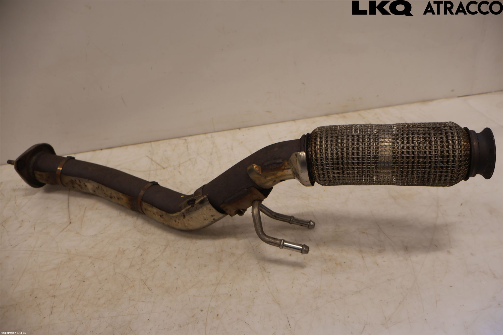 Nissan QASHQAI 17-21 Avgas Främre Rör