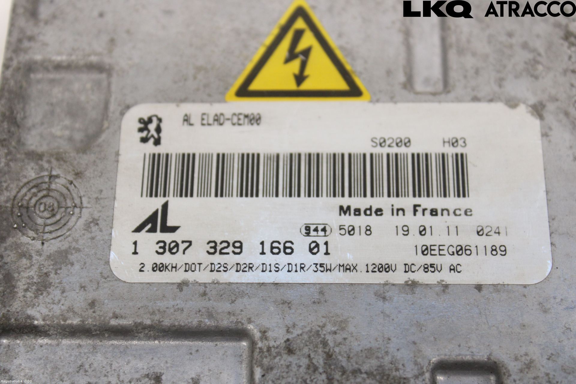 Peugeot RCZ Styrenhet Strålkastare