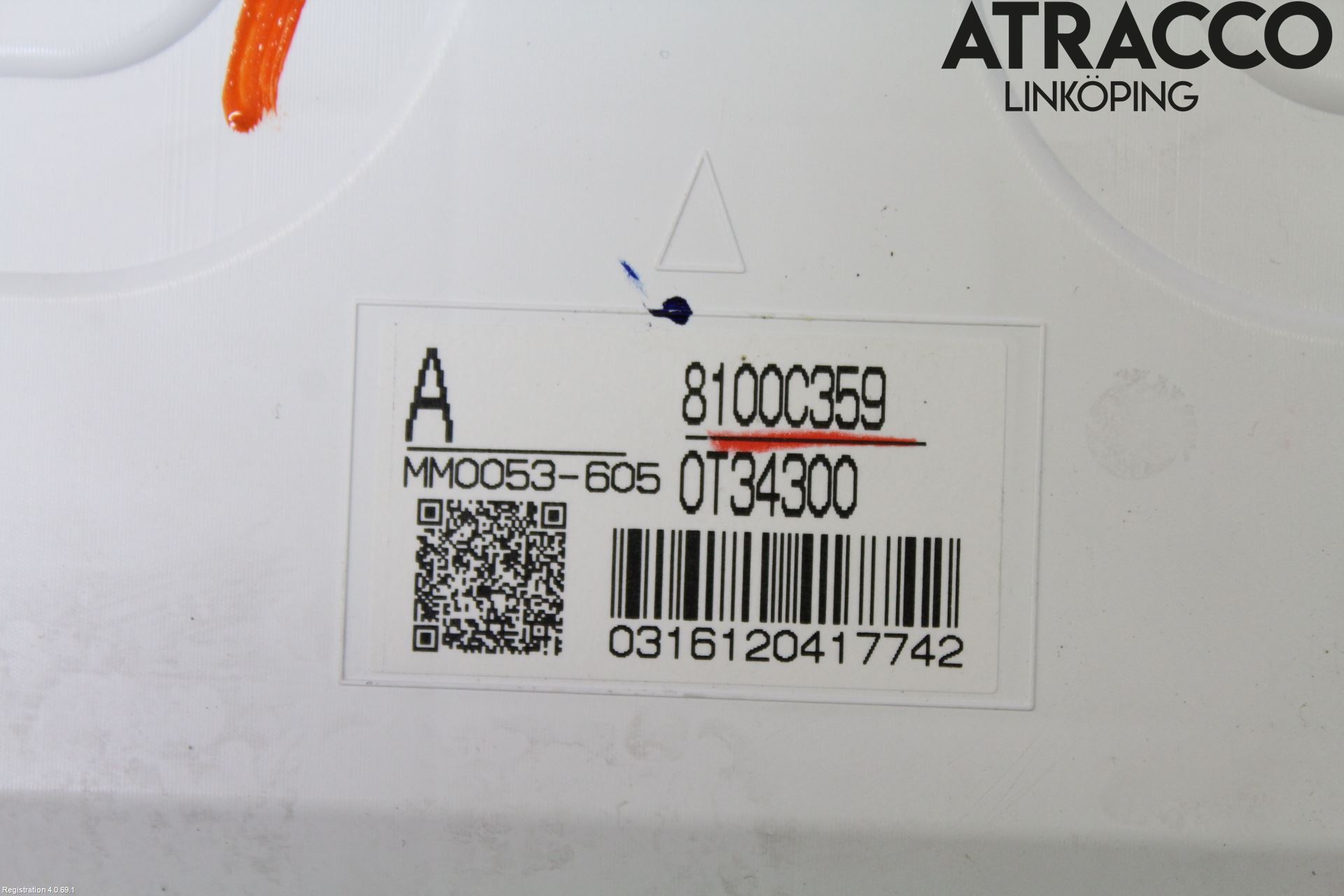 Mitsubishi ASX 10-22 Instrument Komb