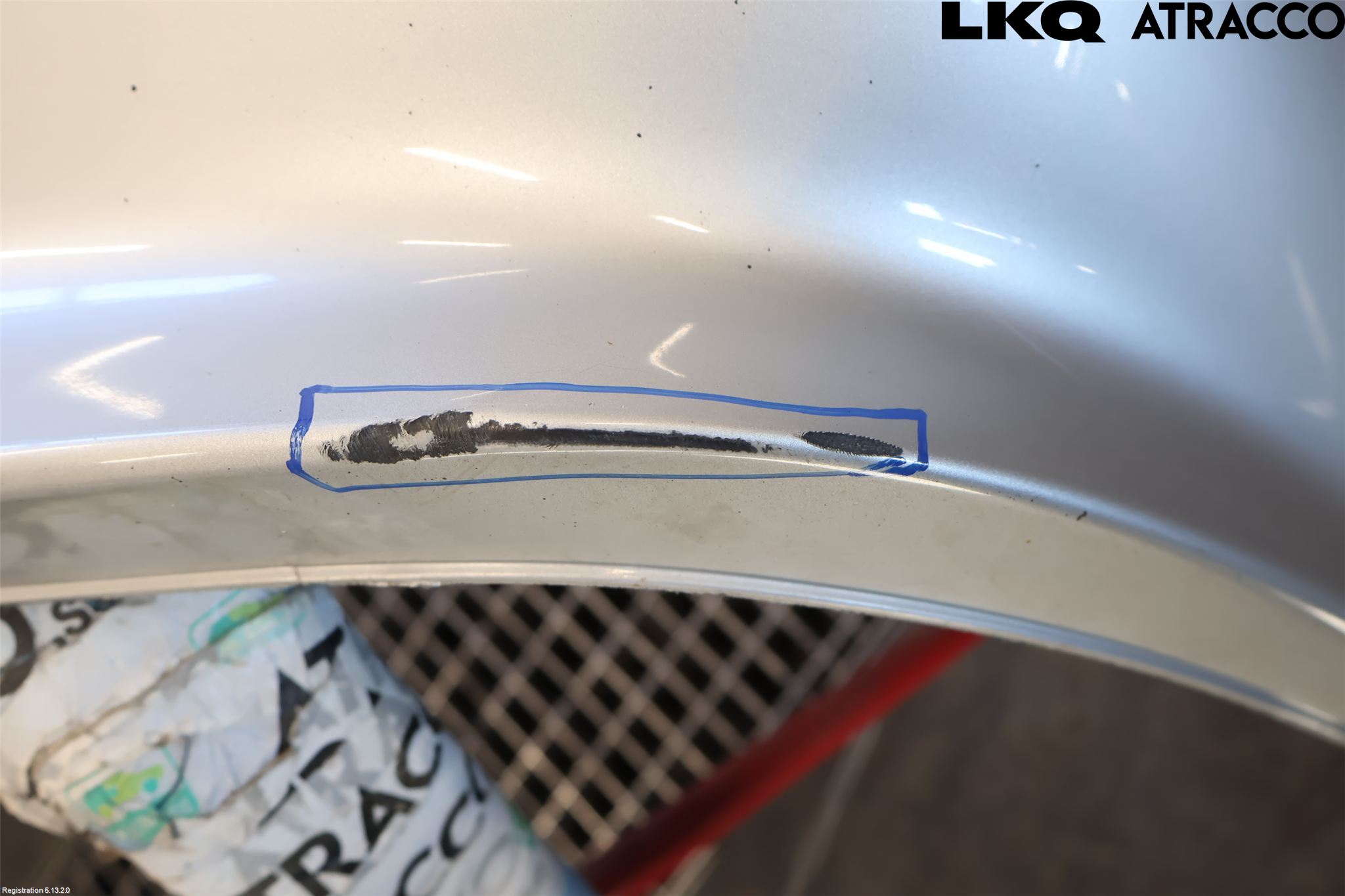 BMW 5 E60/61 Sed/Tou 02-10 Stötfångarbeklädnad Bak