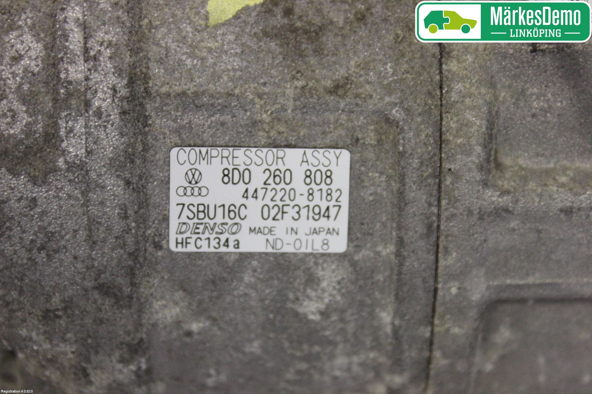 Volkswagen VW PASSAT 01-05 Ac Kompressor