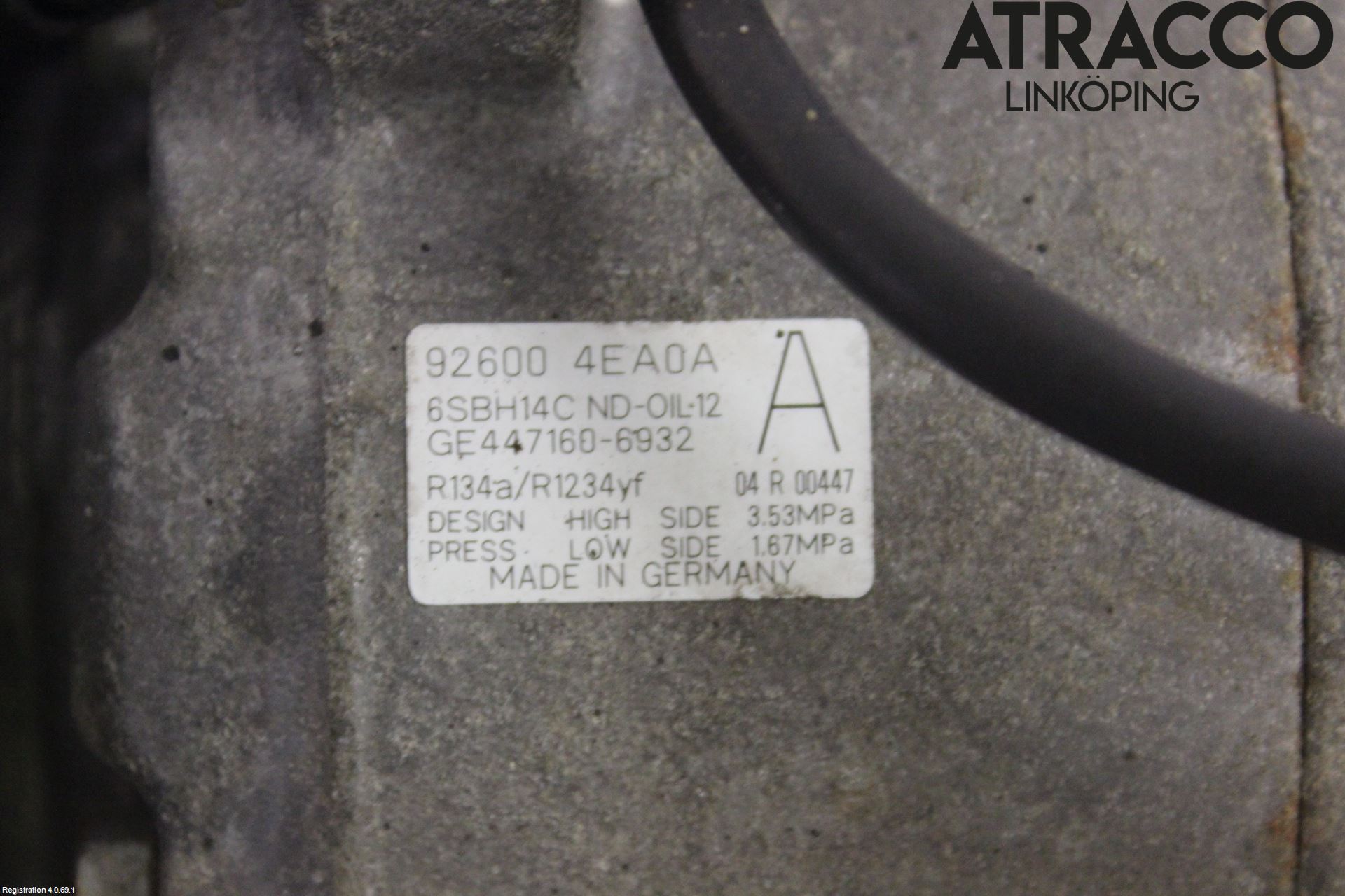 Nissan QASHQAI 14-17 Ac Kompressor