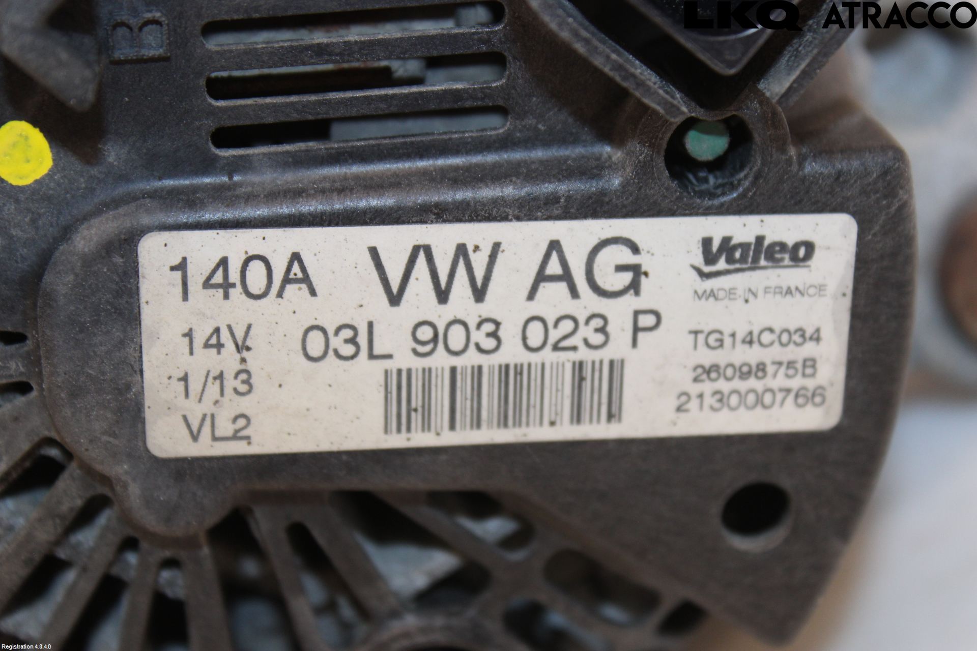 Volkswagen VW AMAROK 2H 10-22 Generator