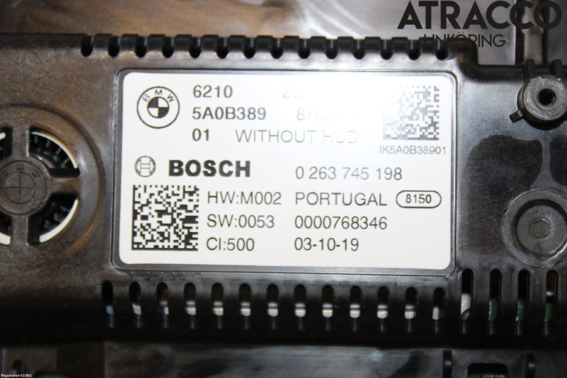 BMW 5 G30/G31/F90 17-23 Instrument Komb