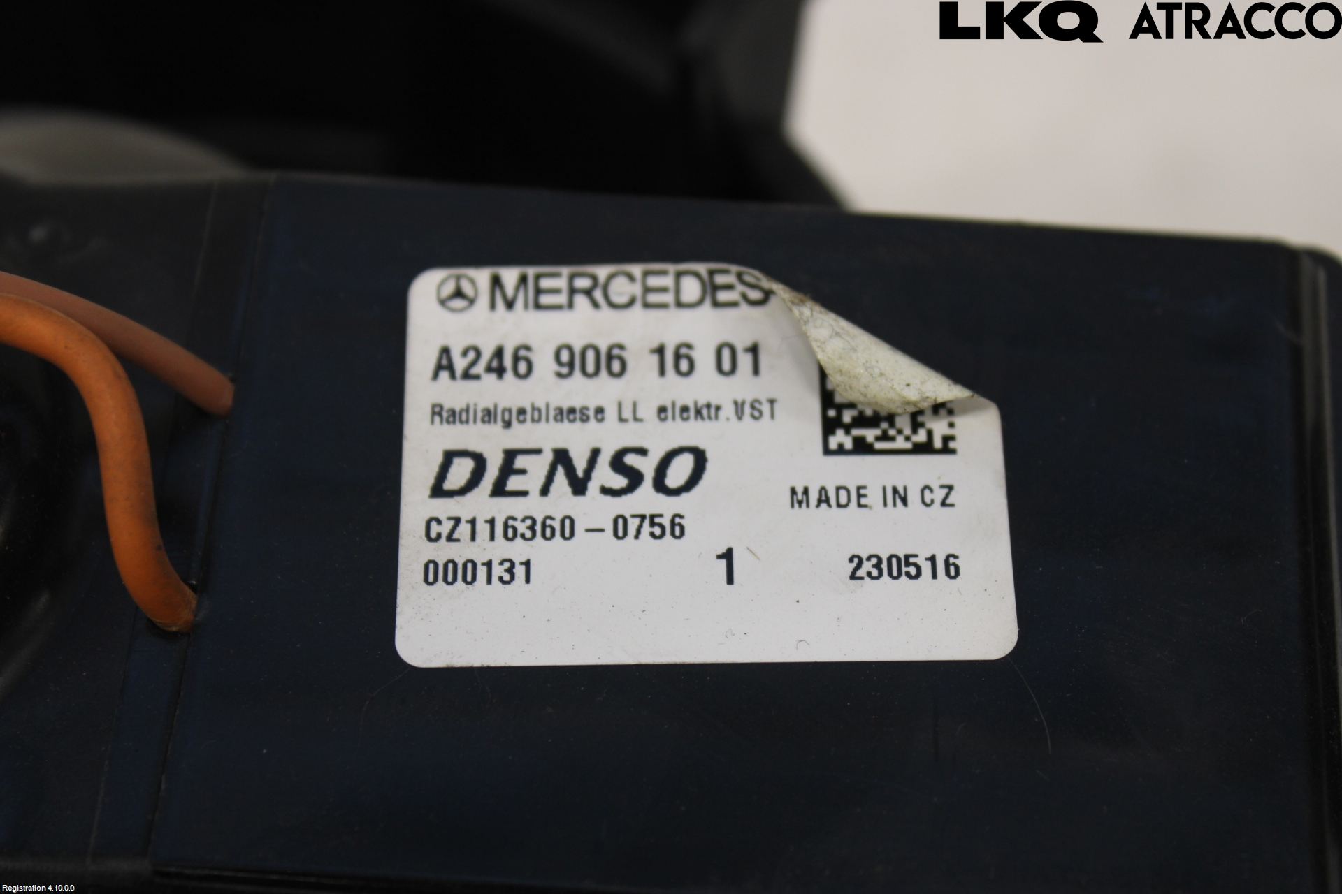 Mercedes-Benz MB CLA-KLASS (C117/X117) 13-19 Värmefläkt