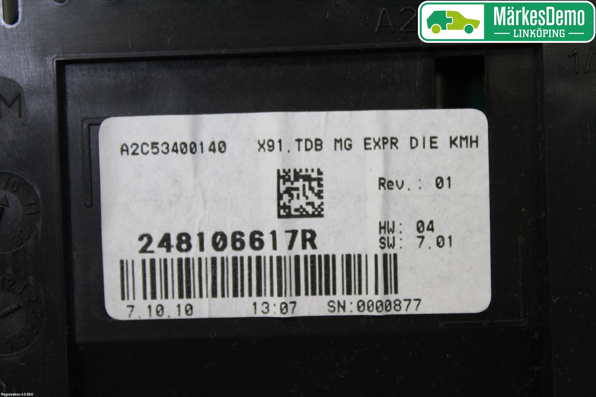 Renault LAGUNA III 11-15 Instrument Komb