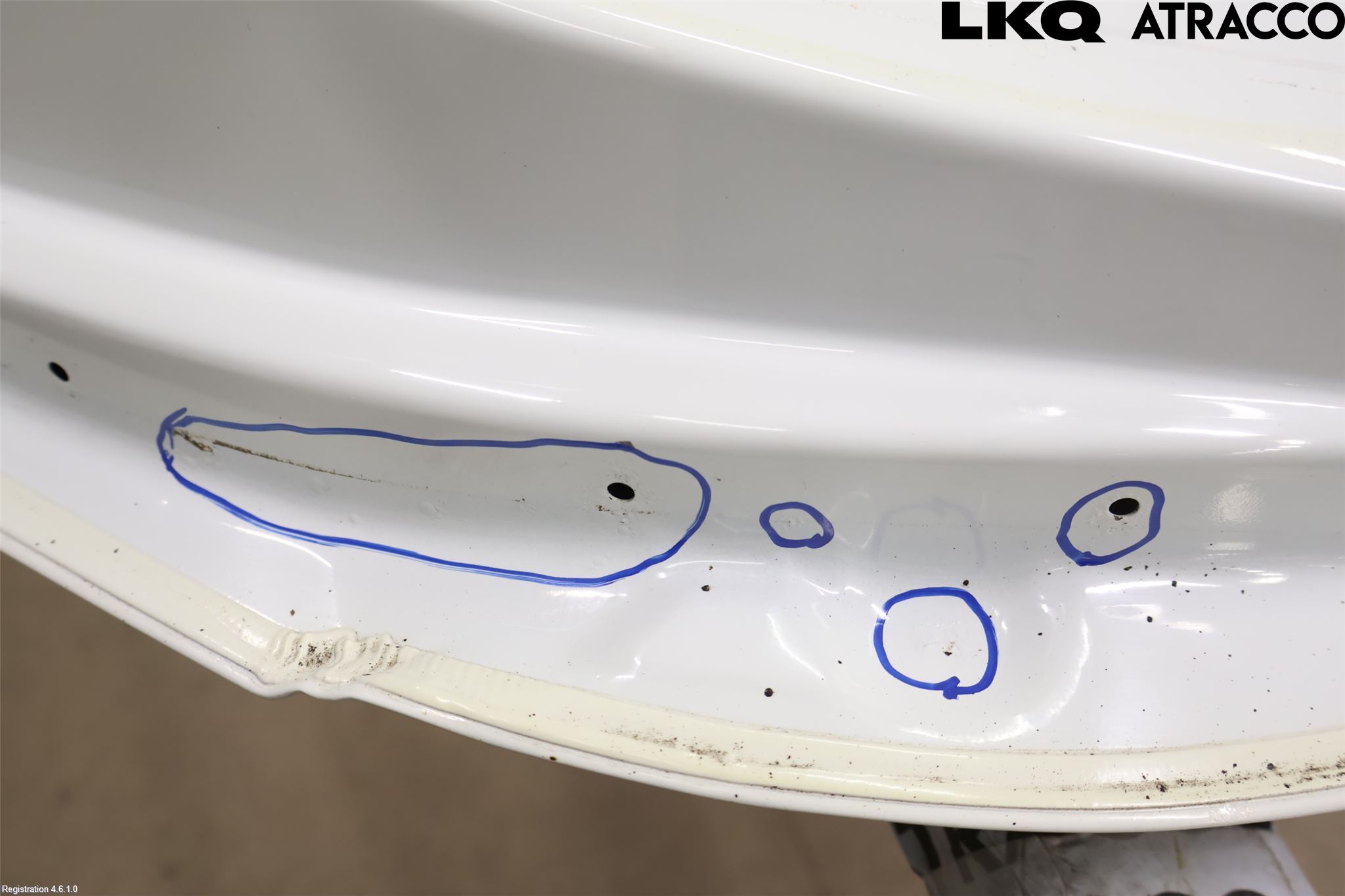 Renault MEGANE III 09-15 Dörr Bak Vänster