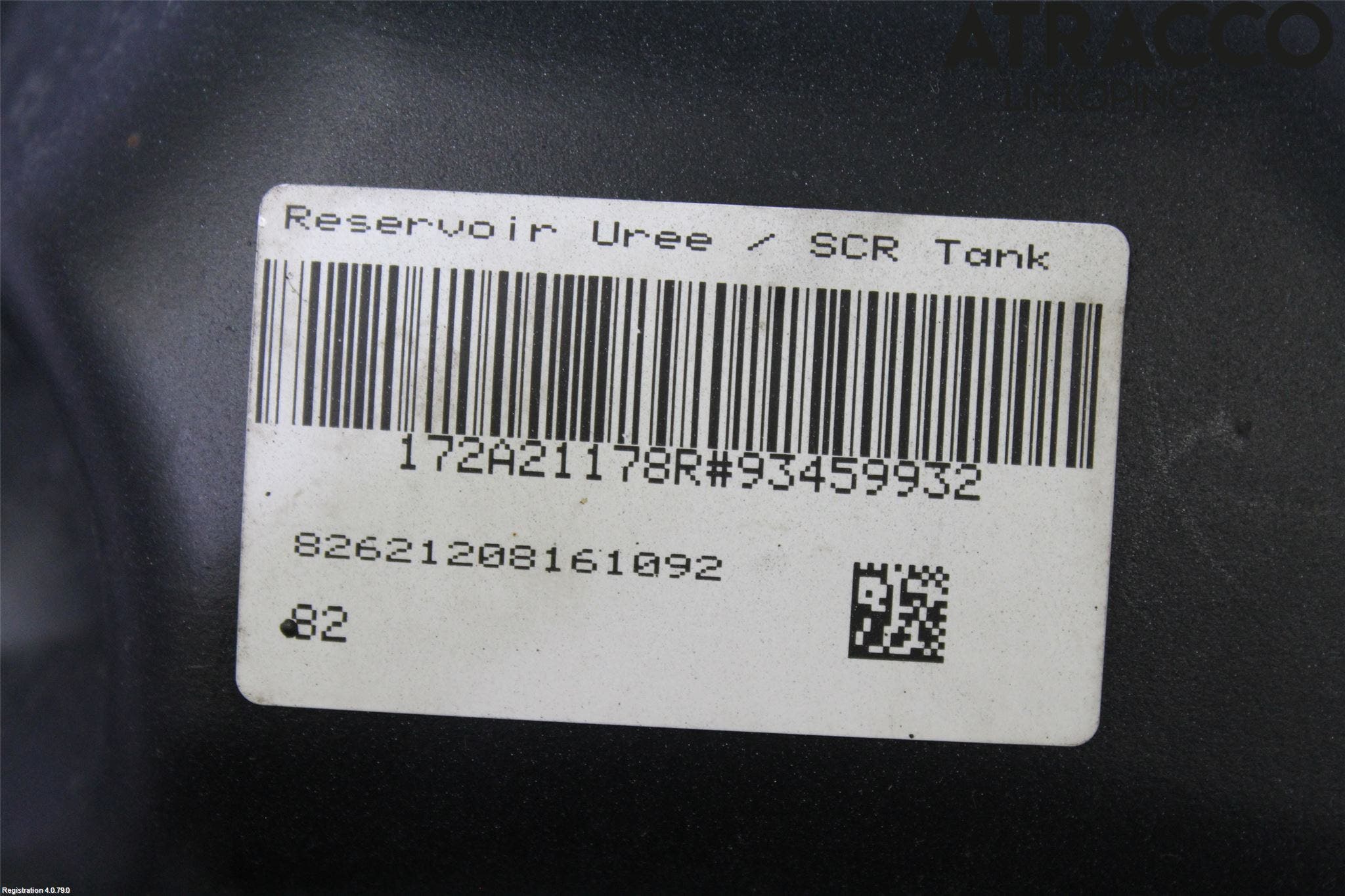 Opel VIVARO 15-19 Adblue Tank