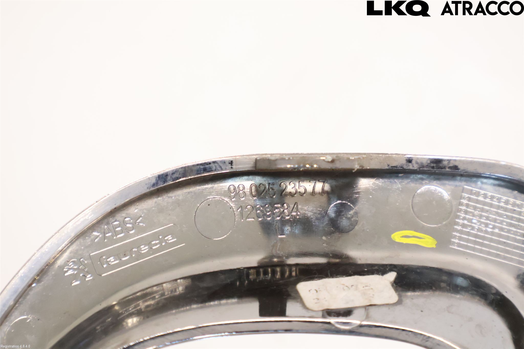 Peugeot 2008 13-20 Stötfångarlist Fram