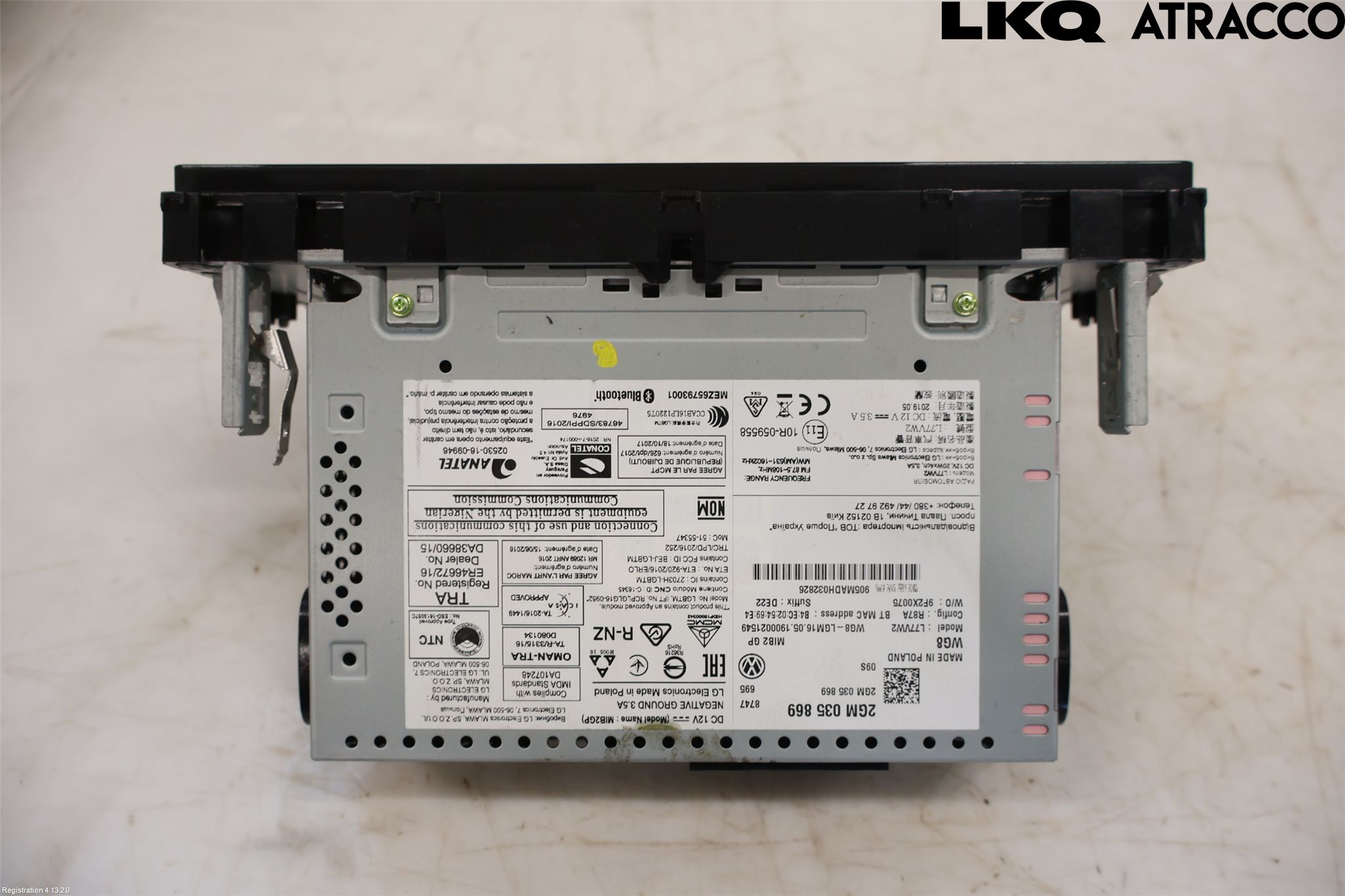 Volkswagen VW T-CROSS 19- Cd Radio - Multimediapanel