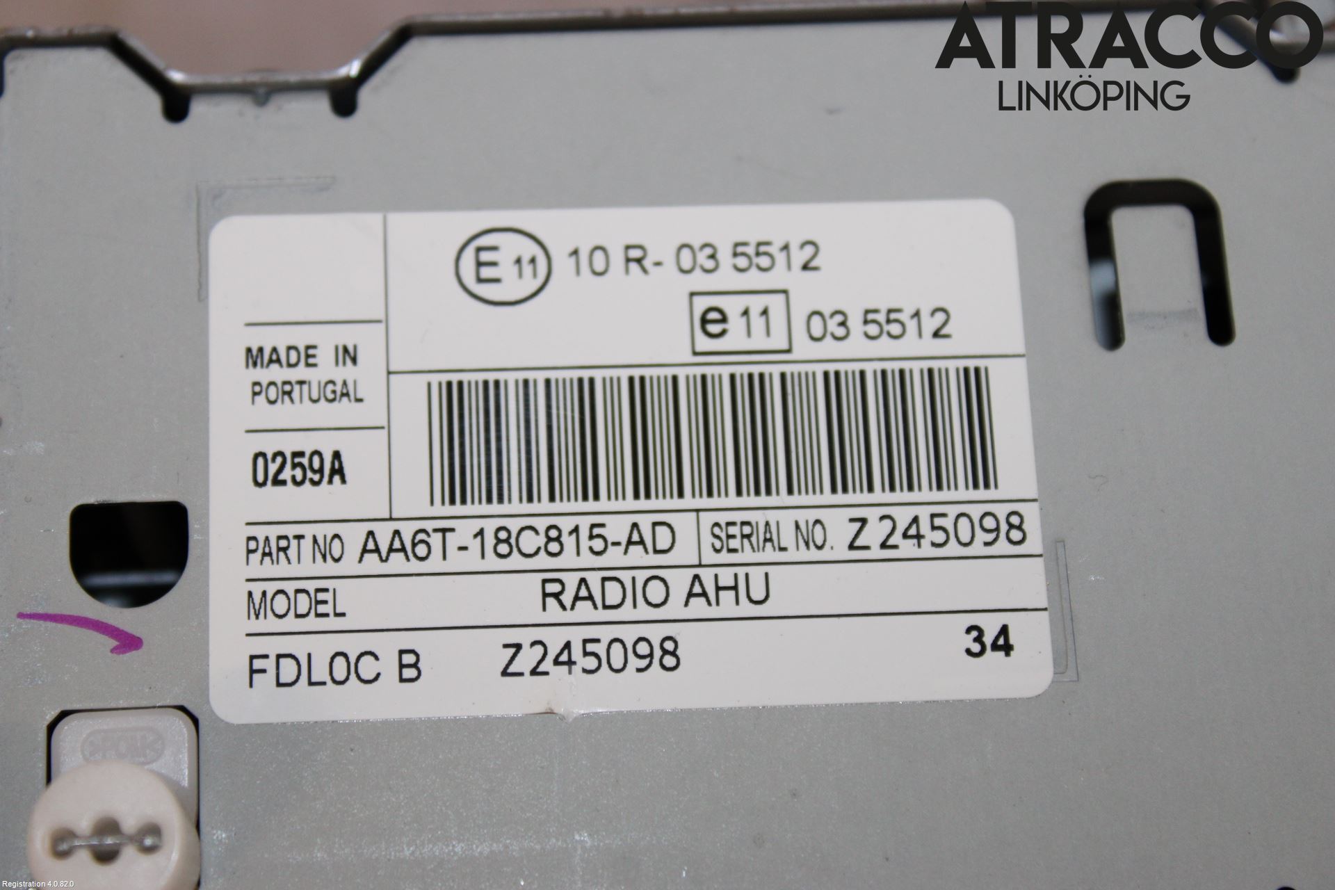 Ford FIESTA 09-12 Cd Radio - Multimediapanel