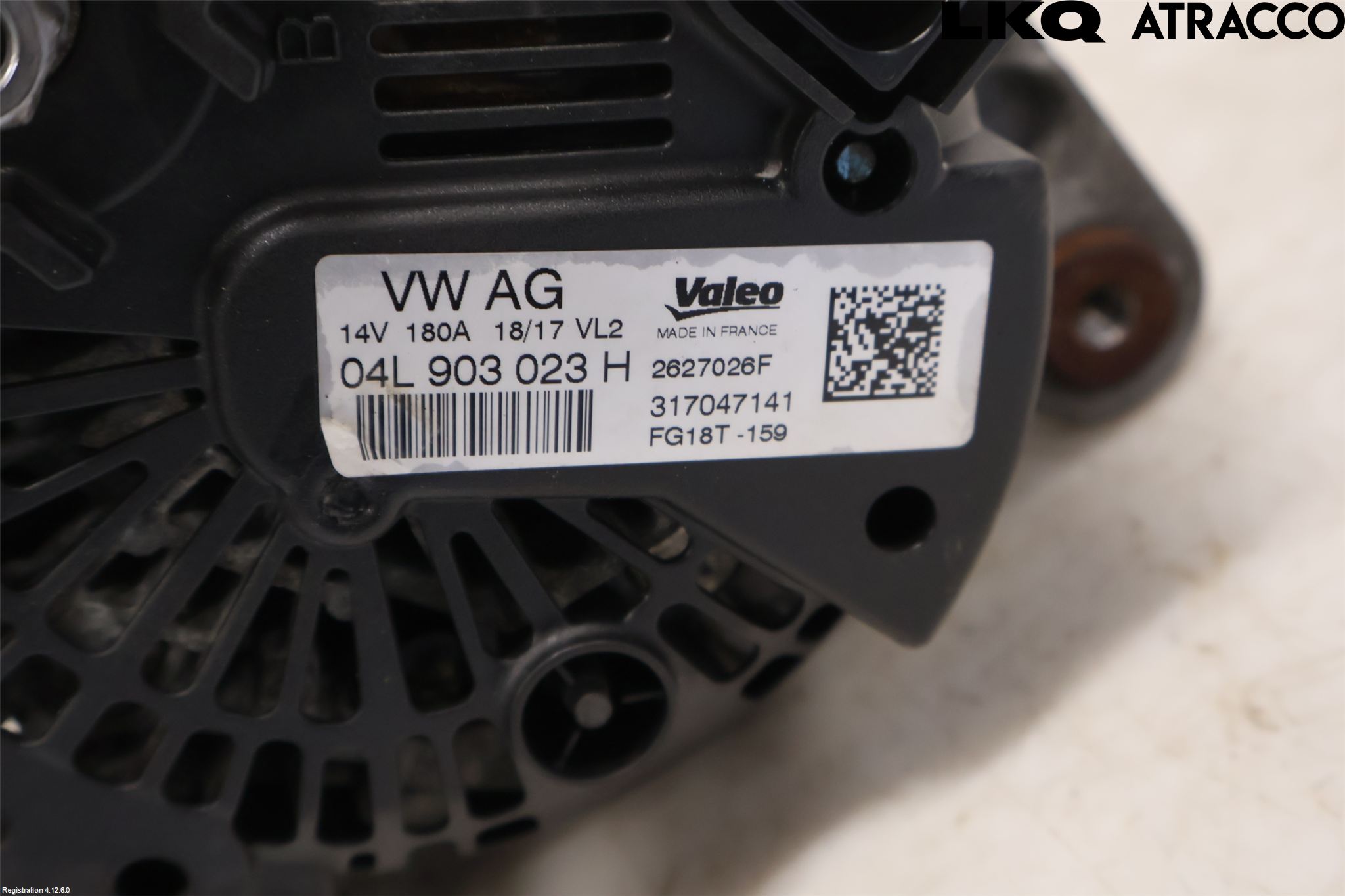 Volkswagen VW TIGUAN 16-24 Generator